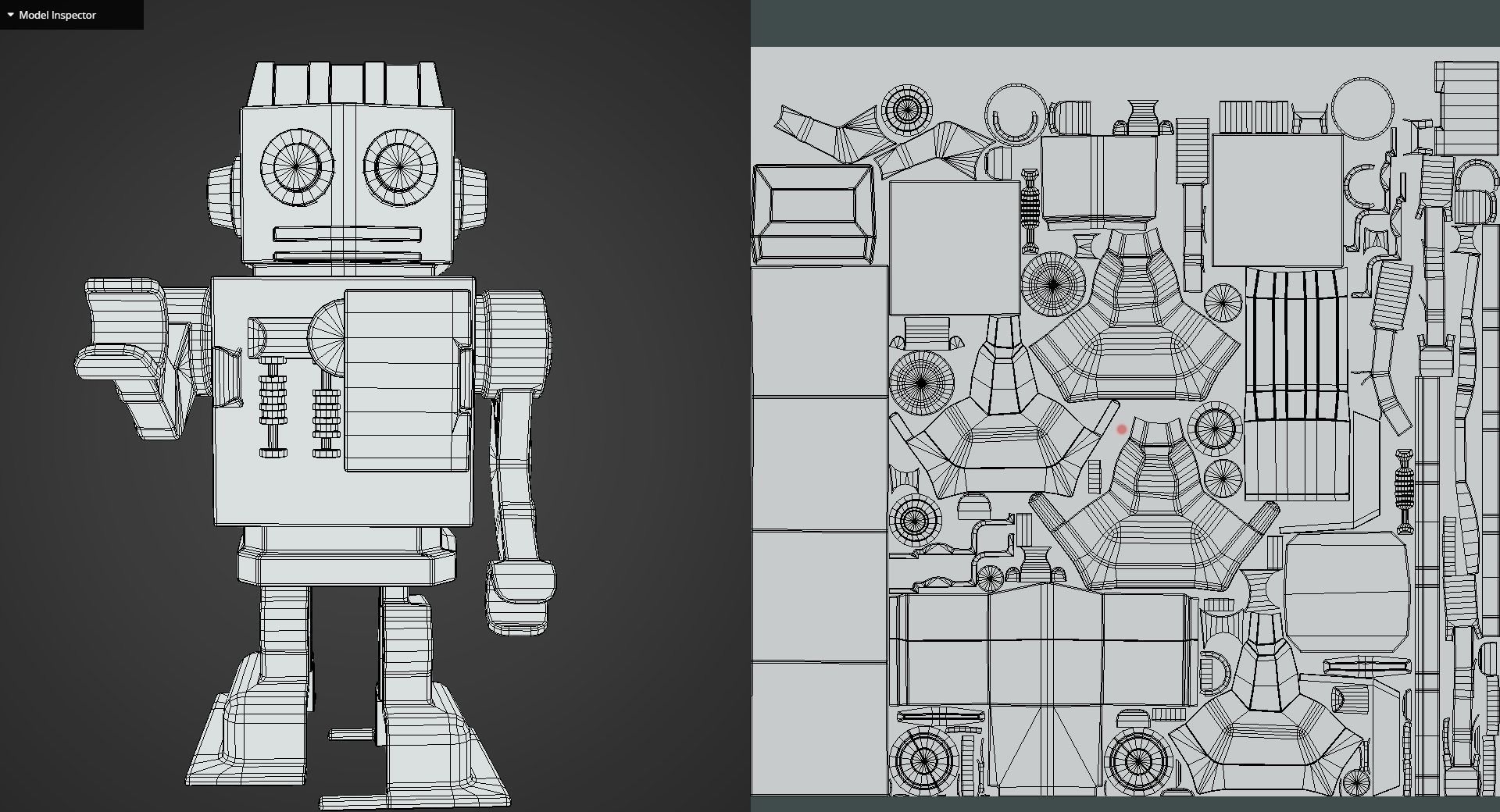 Game Ready Toy Robot Low-poly 3D model_12