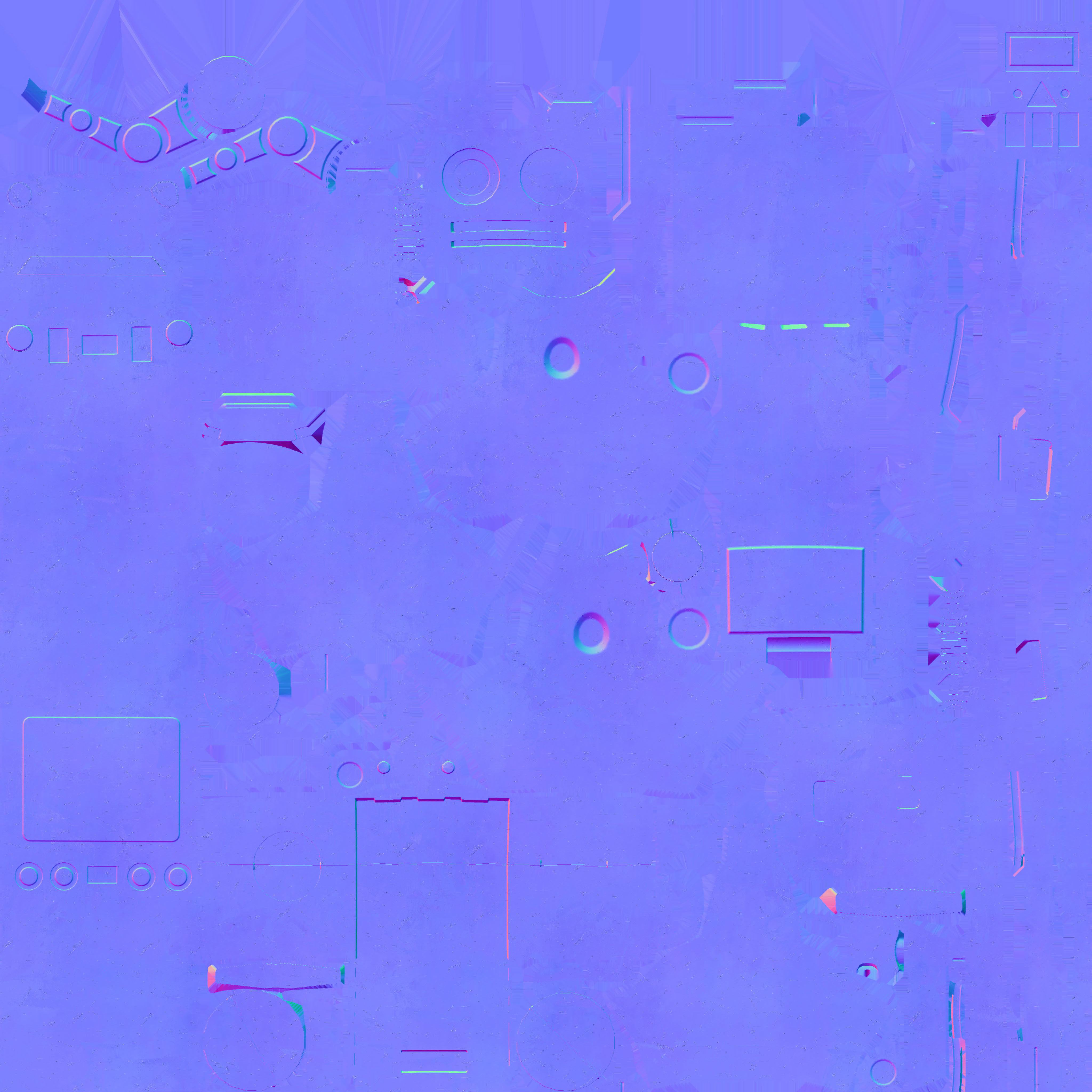 Game Ready Toy Robot Low-poly 3D model_14