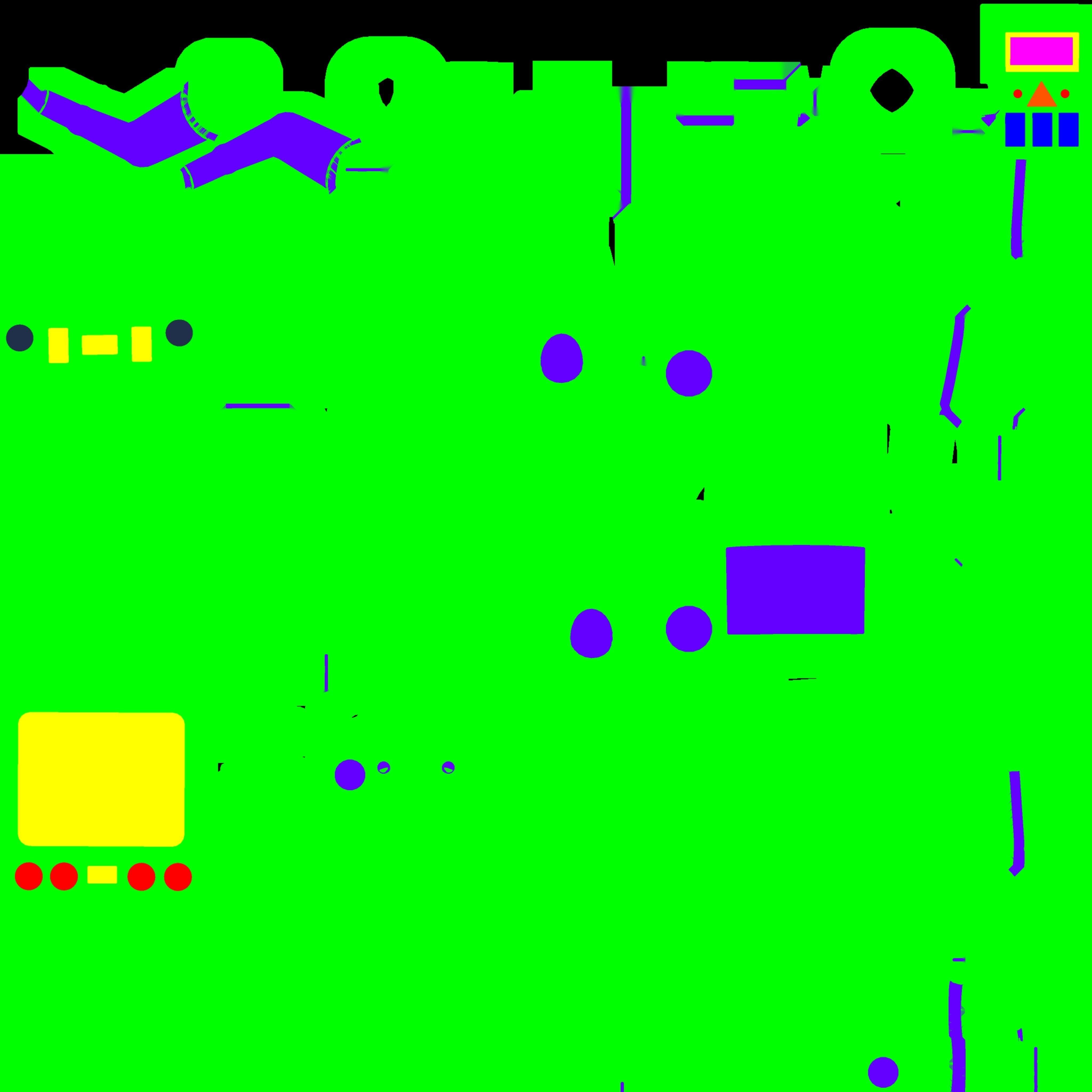 Game Ready Toy Robot Low-poly 3D model_18