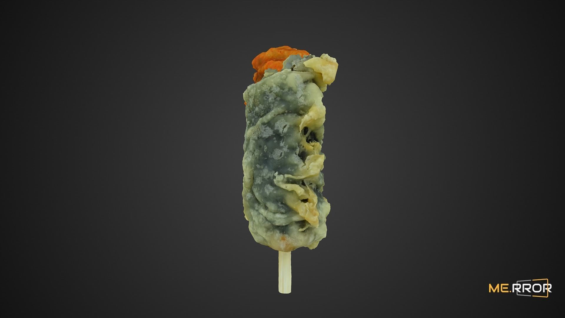 Fried Seaweed Roll Set 3D model_7