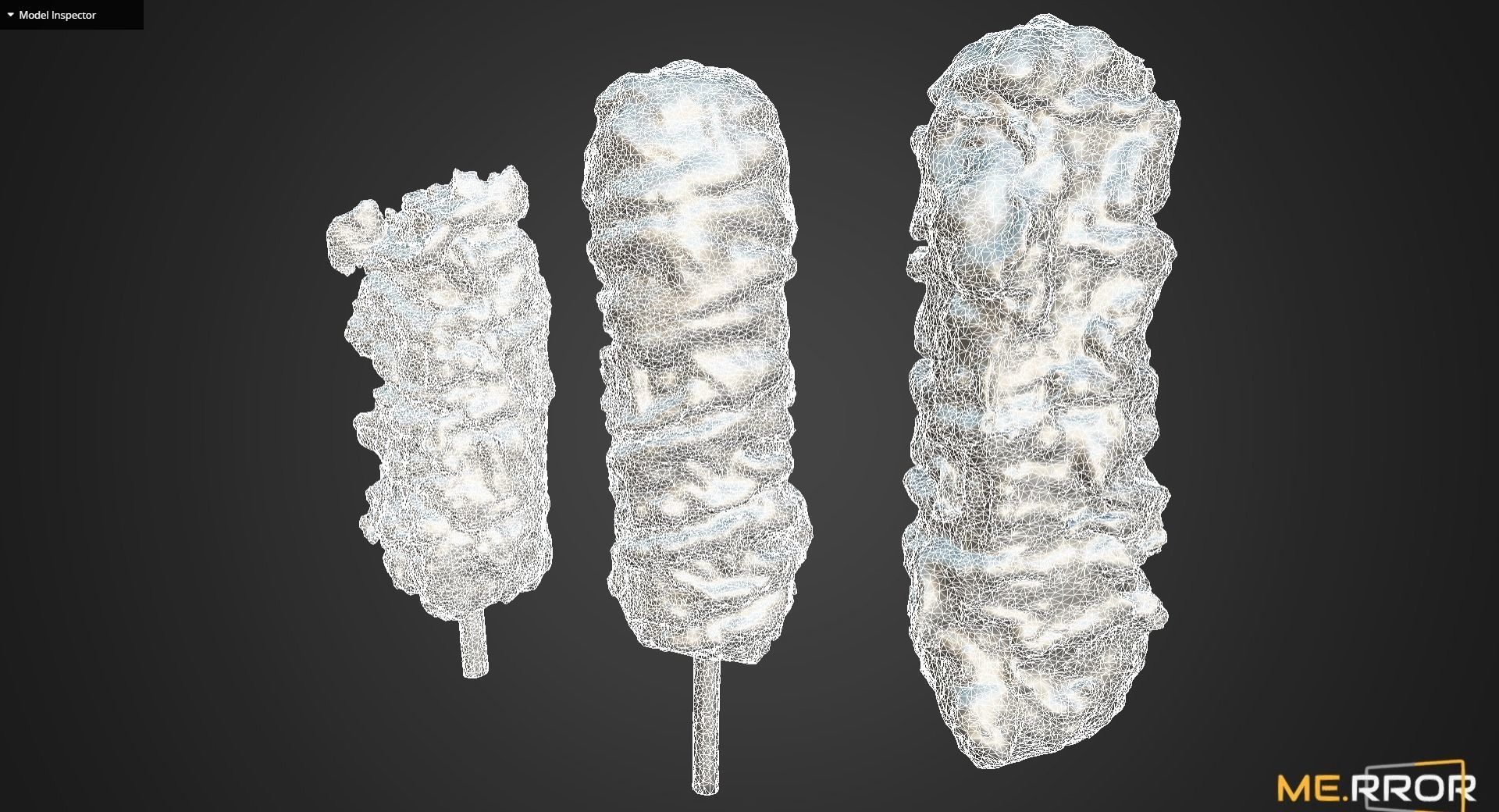 Fried Seaweed Roll Set 3D model_9