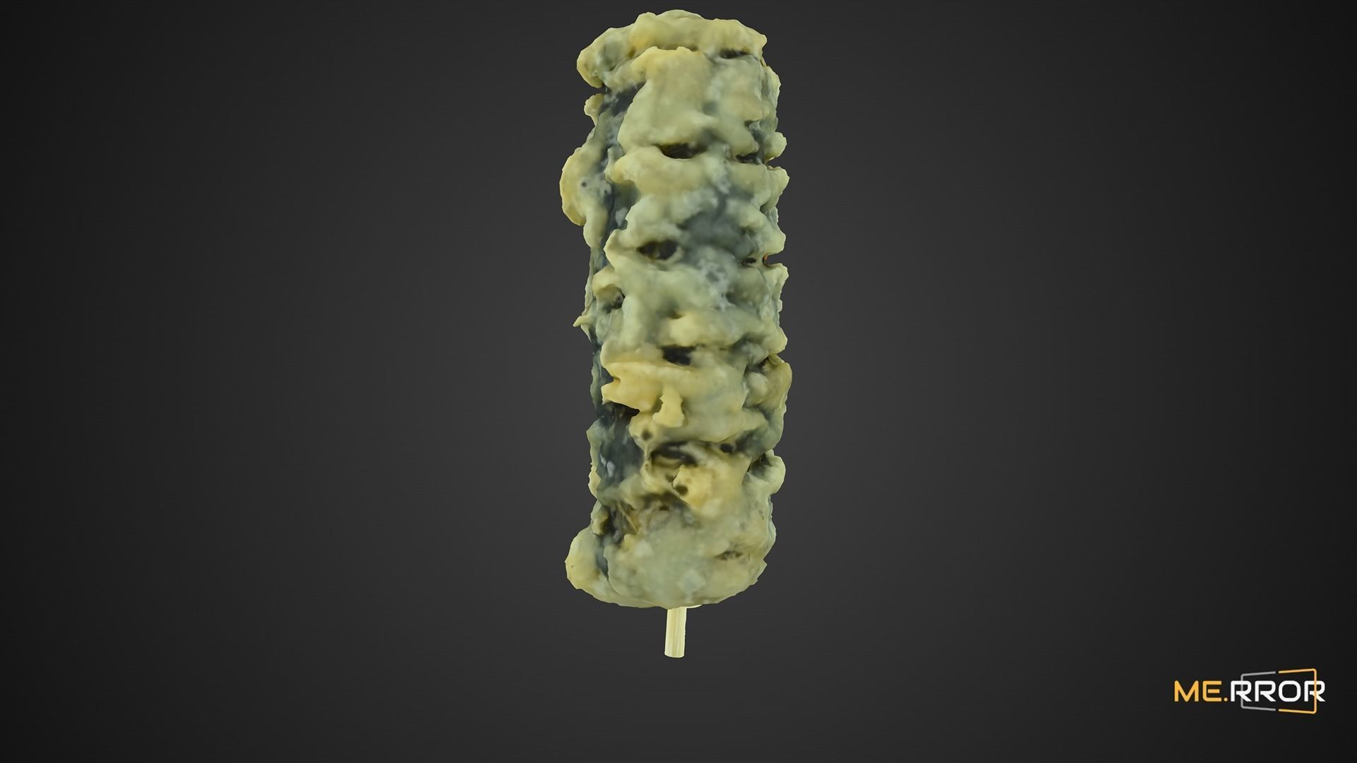 Fried Seaweed Roll Set 3D model_3
