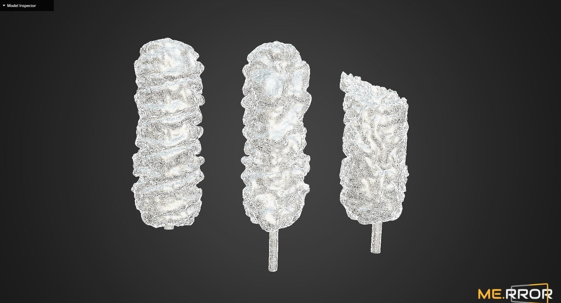 Fried Seaweed Roll Set 3D model_10
