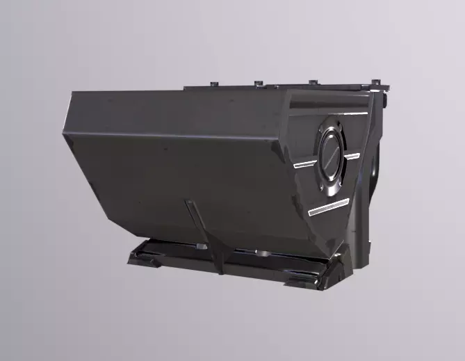 Corner Low-poly 3D model_0