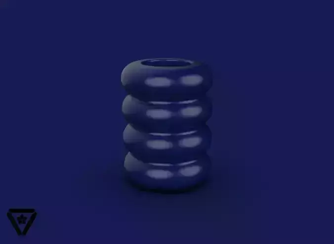 19 4 Circle Geometric Planter Pot V1 Lara 