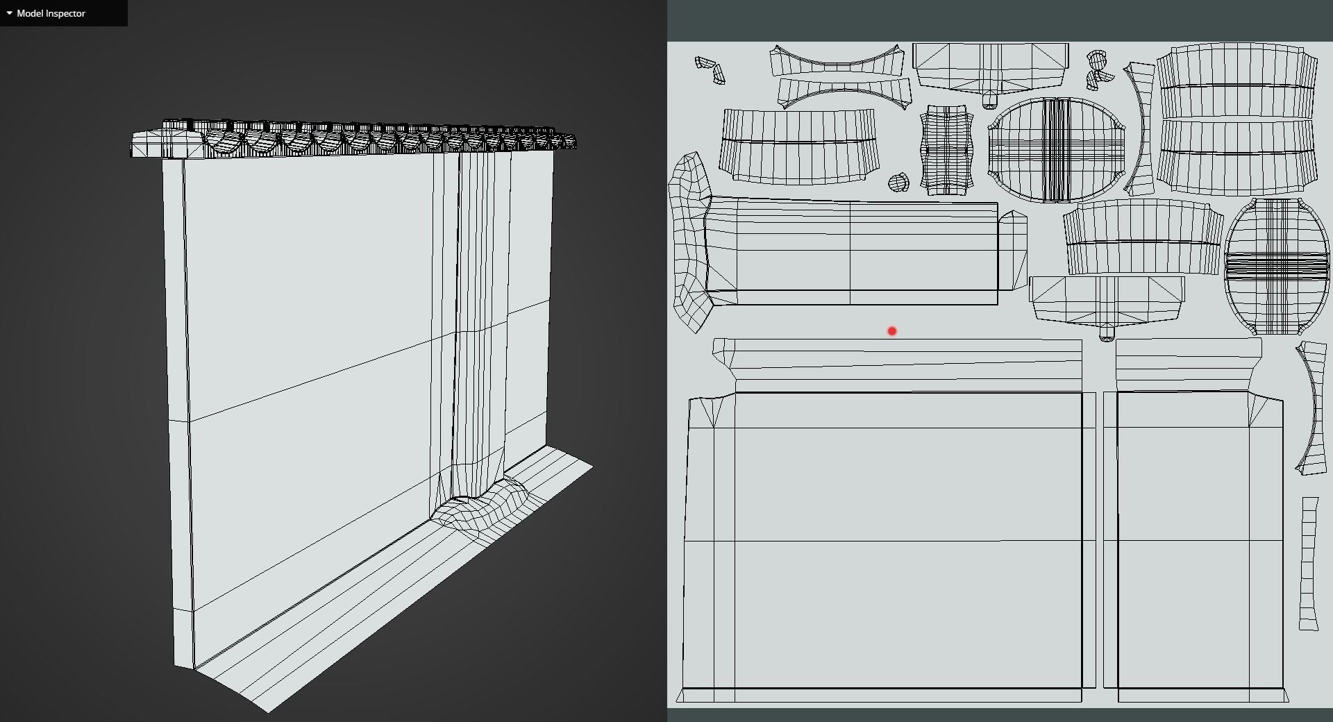 Game Ready Brick Wall 2 Low-poly 3D model_10