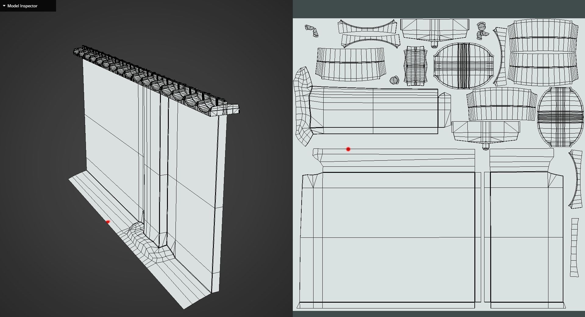 Game Ready Brick Wall 2 Low-poly 3D model_11