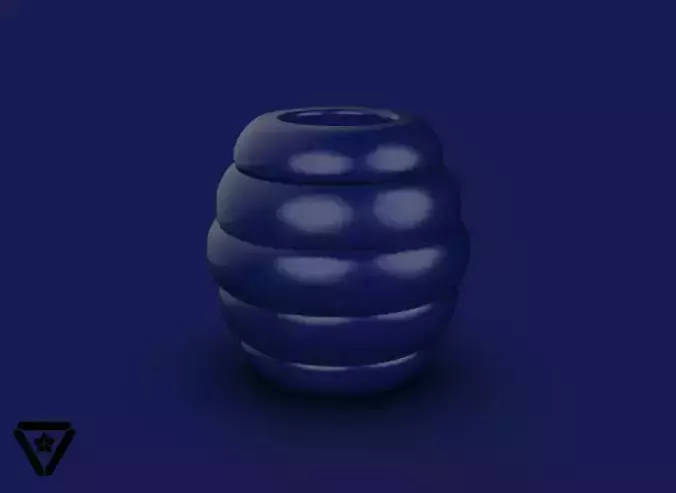 20 Honey Jar Geometric Planter Pot V1 Ida