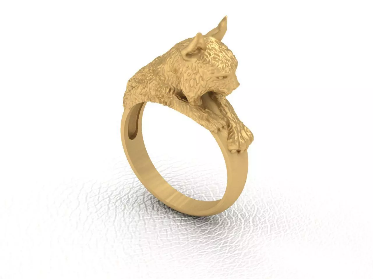 Lynx Ring 3D print model_0