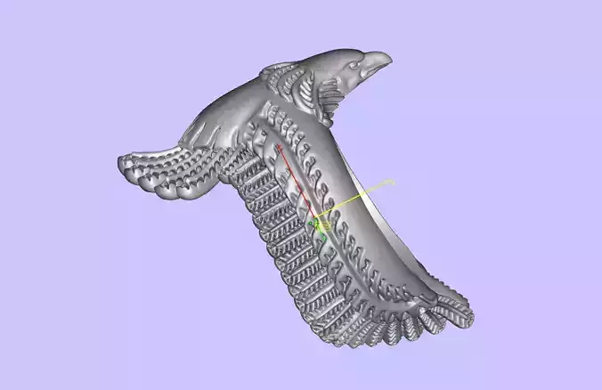 Eagle Ring  3D print model