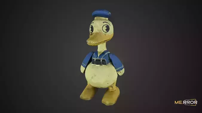 Vintage Duck Figure