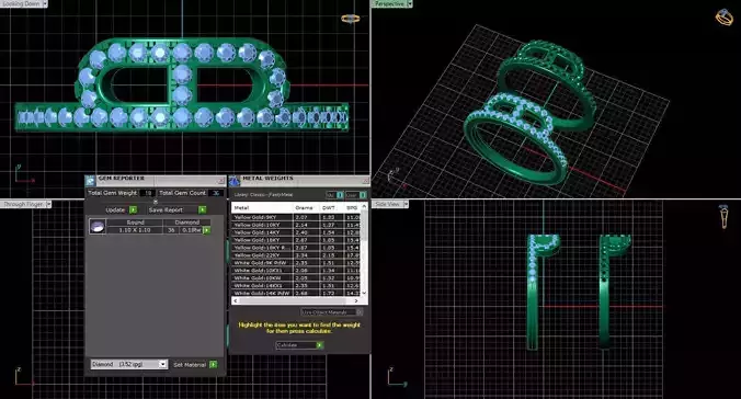 CG20230005 - CC diamond ring - super cute