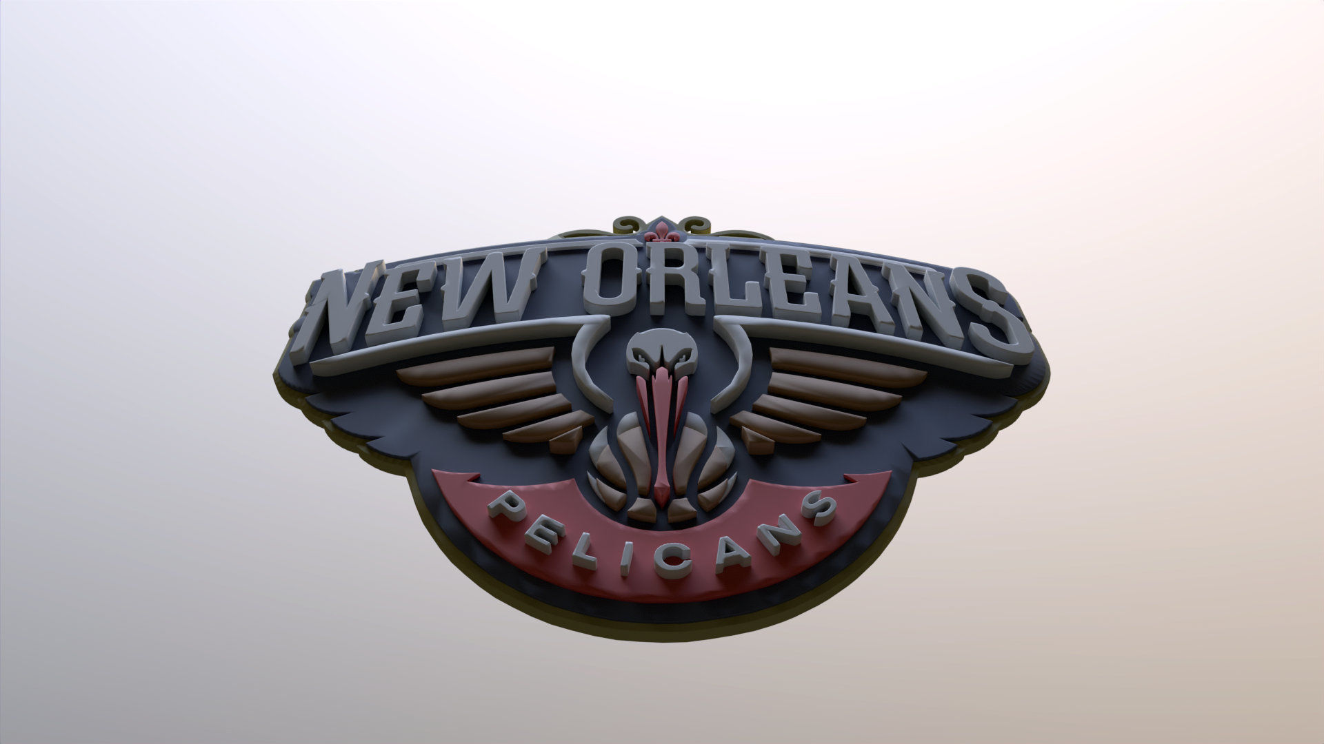 USA Southwest Teams Printable LOGOS 3D print model_4