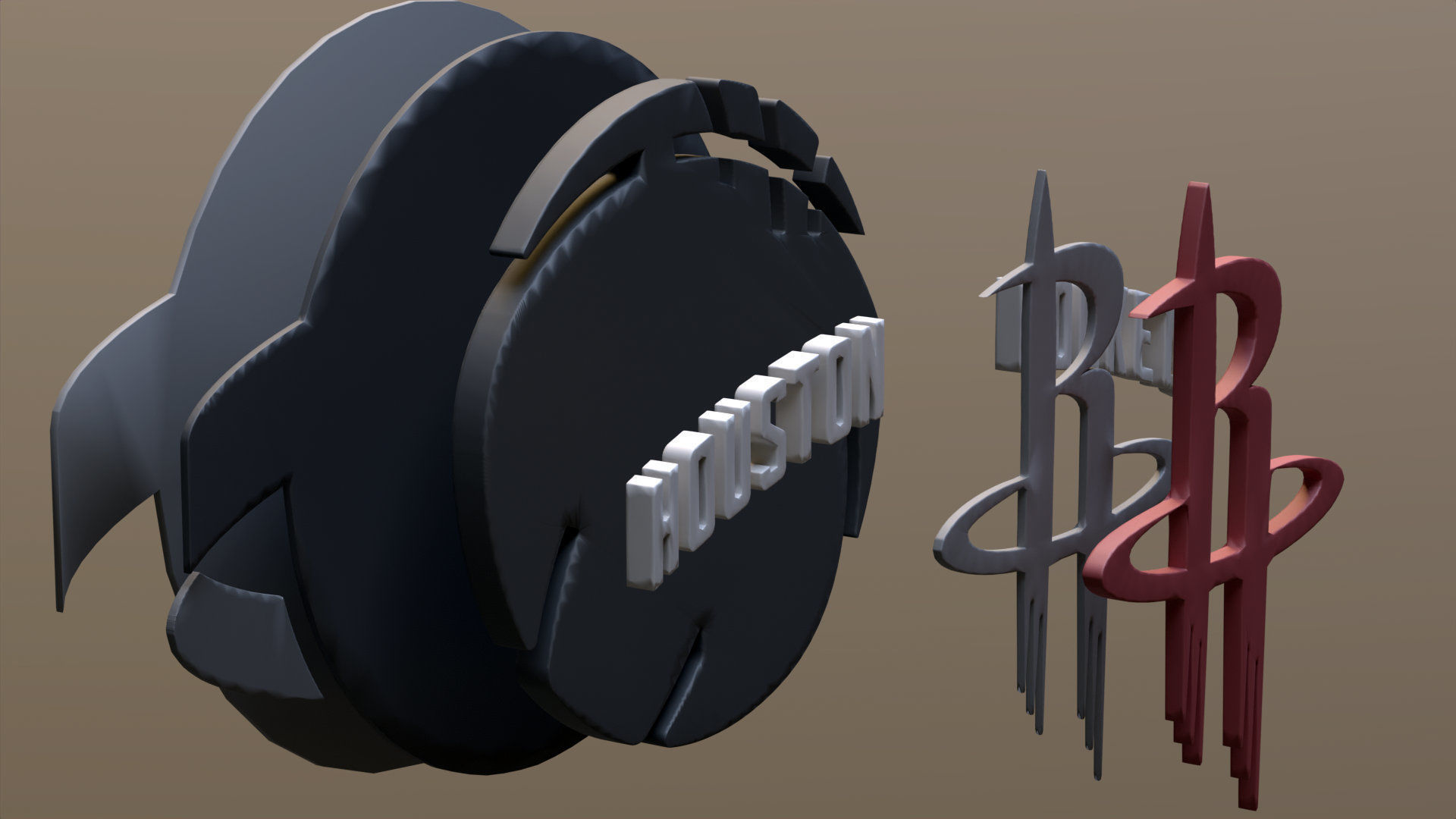 USA Southwest Teams Printable LOGOS 3D print model_2