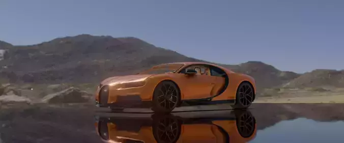 TOPG Bugatti Edition - Photorealistic Low-poly 3D model