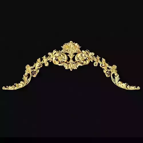 Central decor ornament for furniture