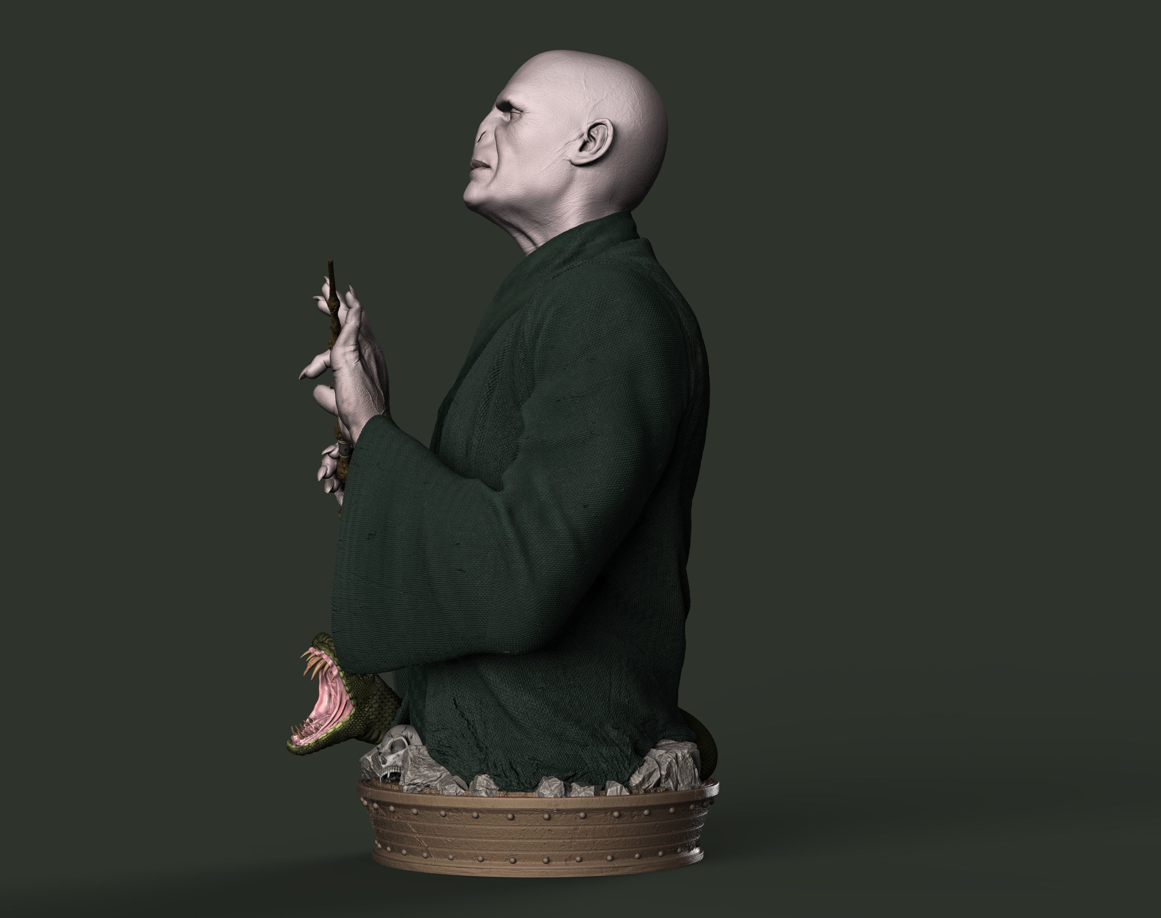 Voldemort 3D print model_3