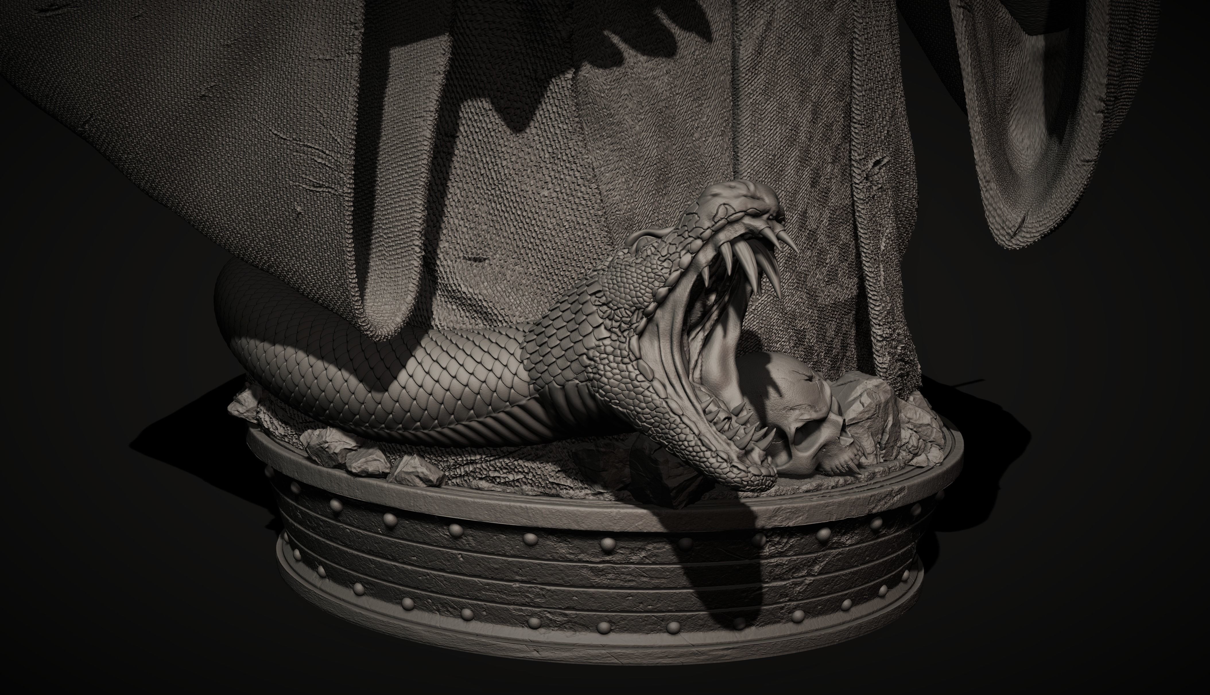 Voldemort 3D print model_12