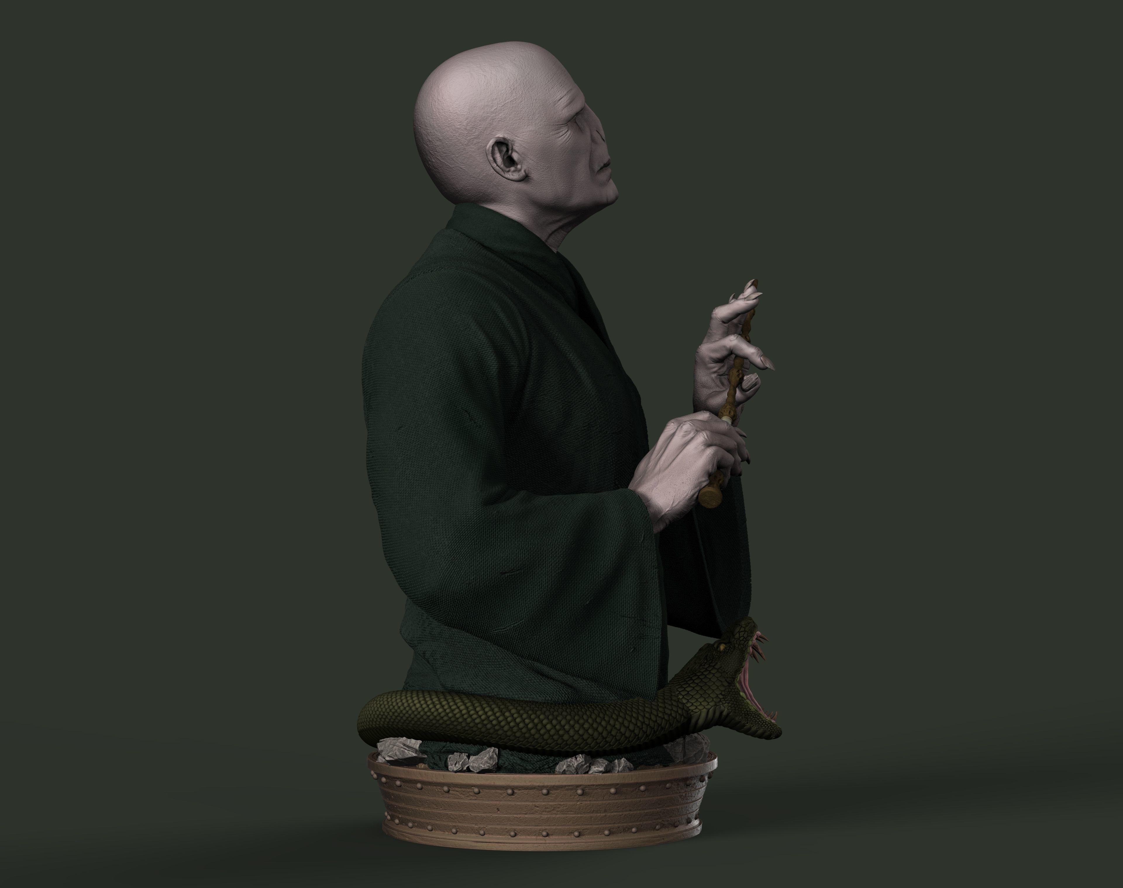 Voldemort 3D print model_5