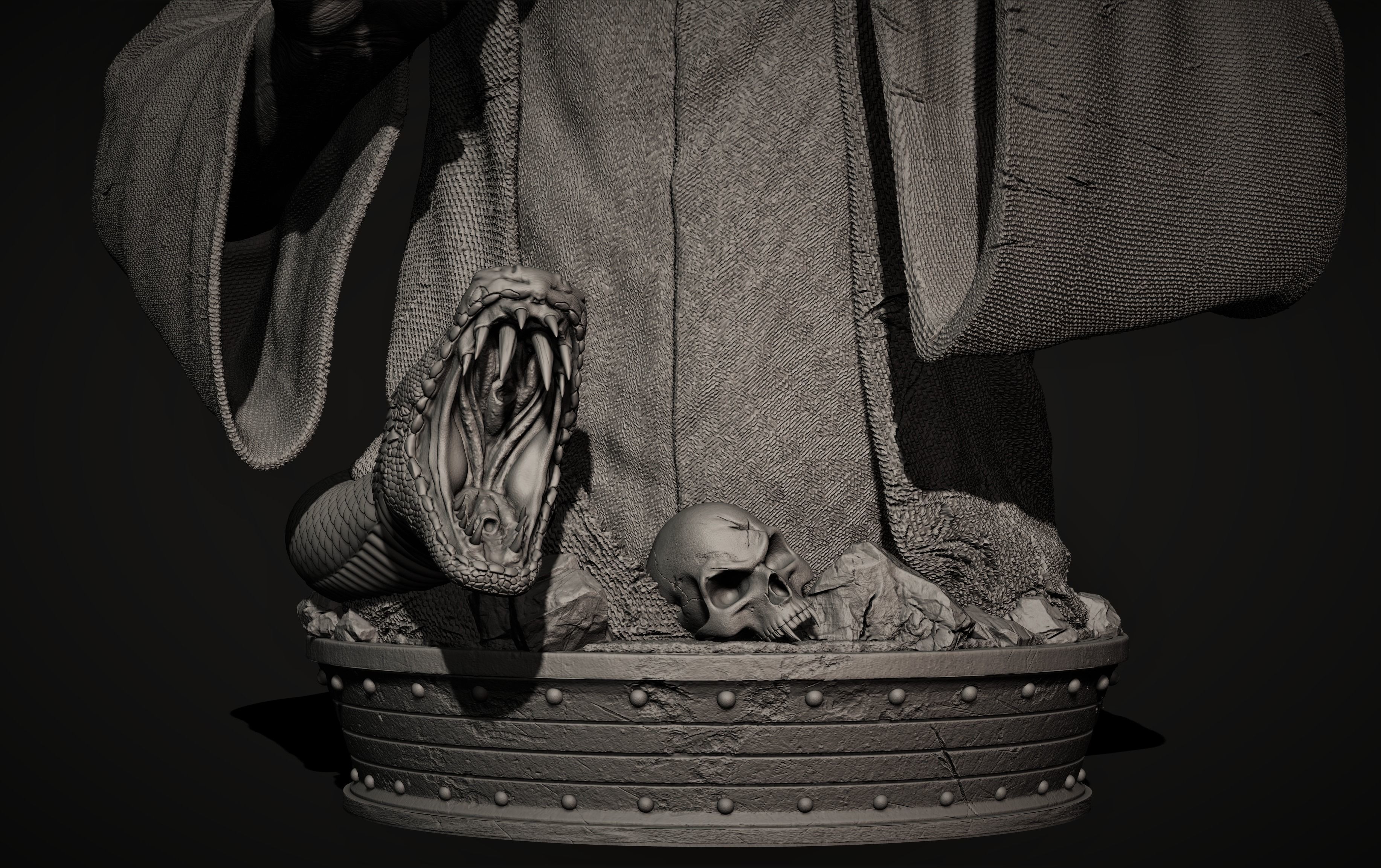 Voldemort 3D print model_14