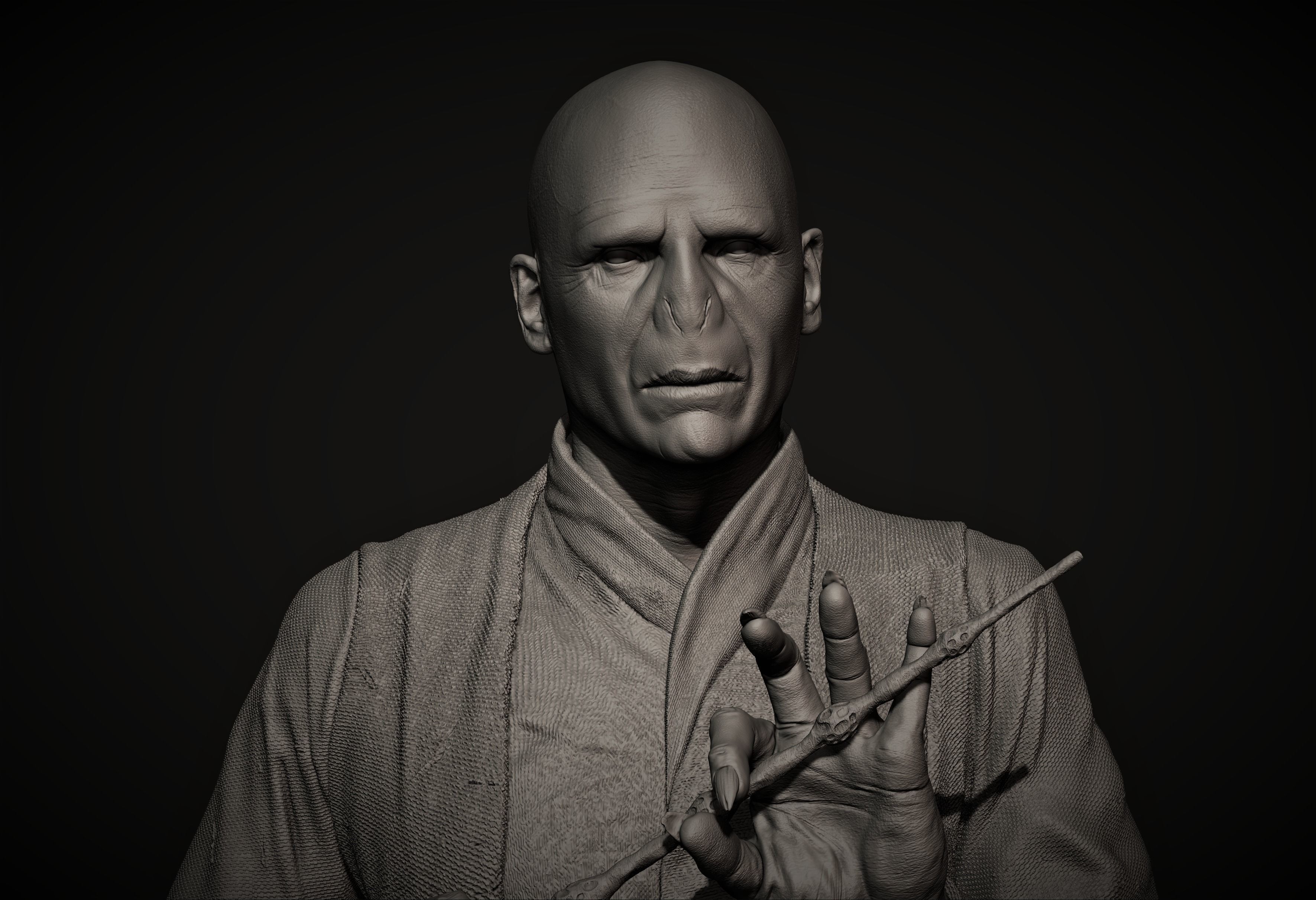 Voldemort 3D print model_13