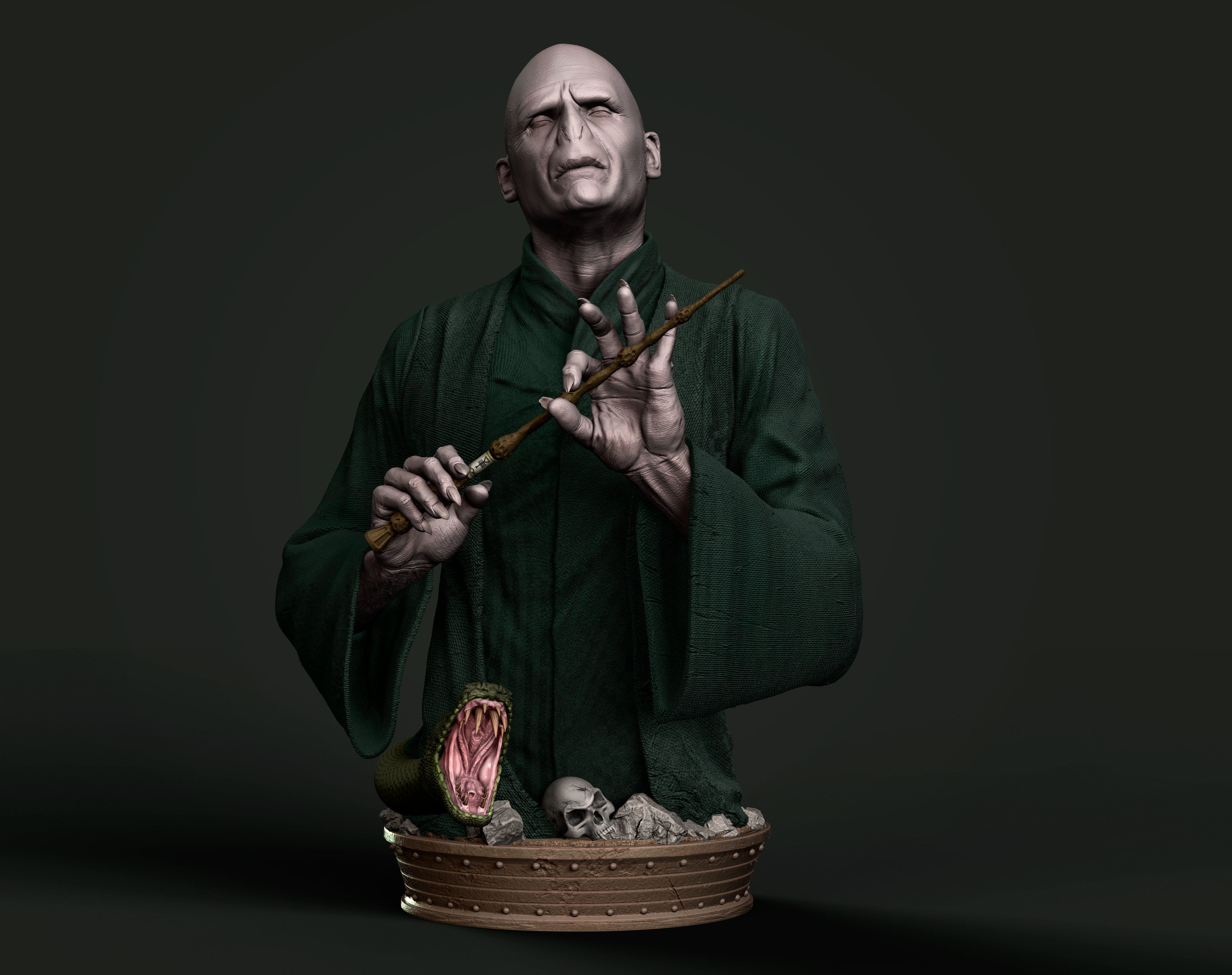 Voldemort 3D print model_2