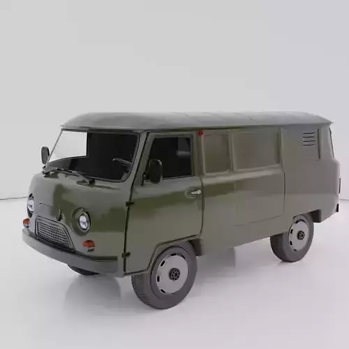 3d model UAZ 3741 car model 3D model
