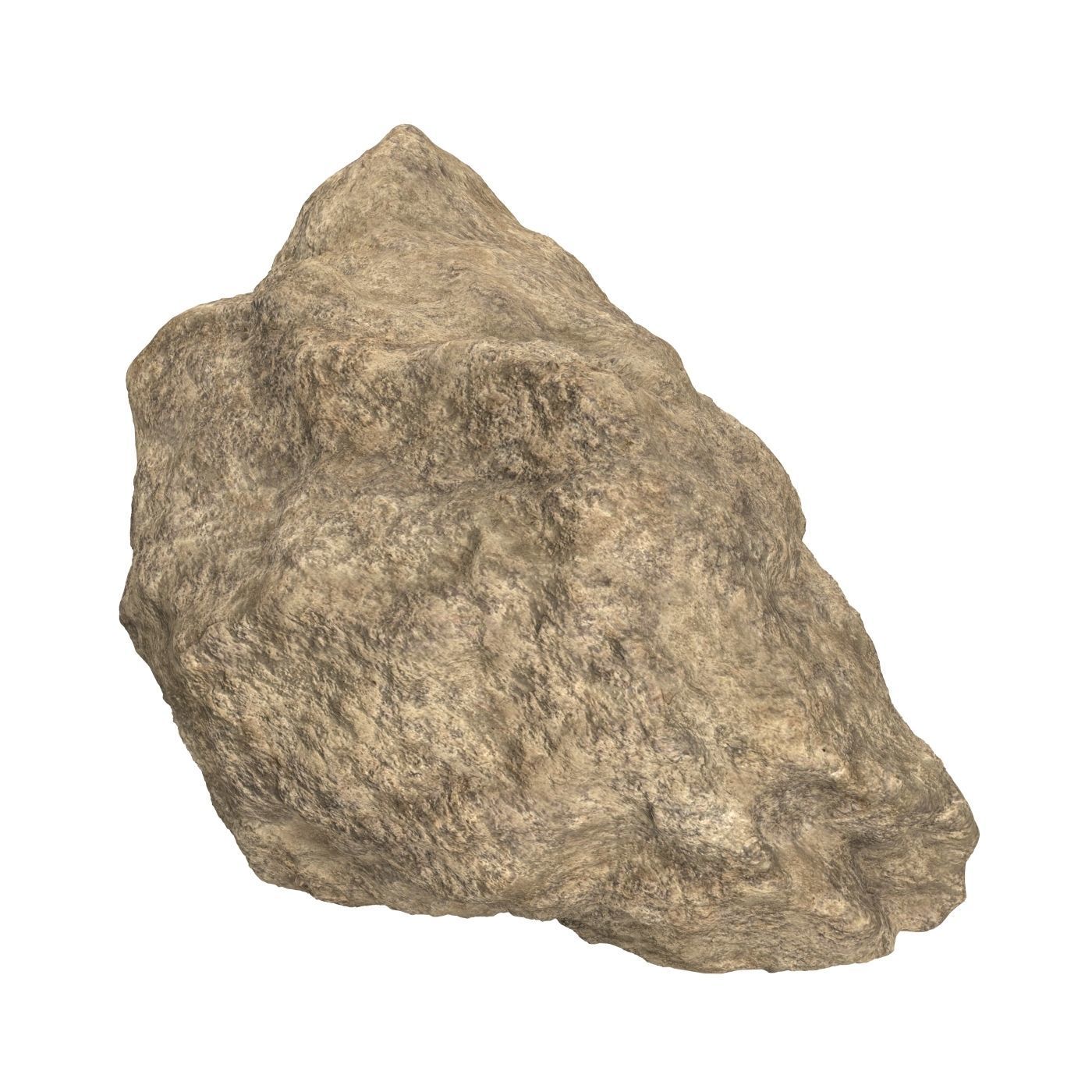 Sand Stone 10 Low-poly 3D model_1