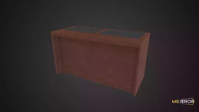 Game Ready Old Wooden Desk