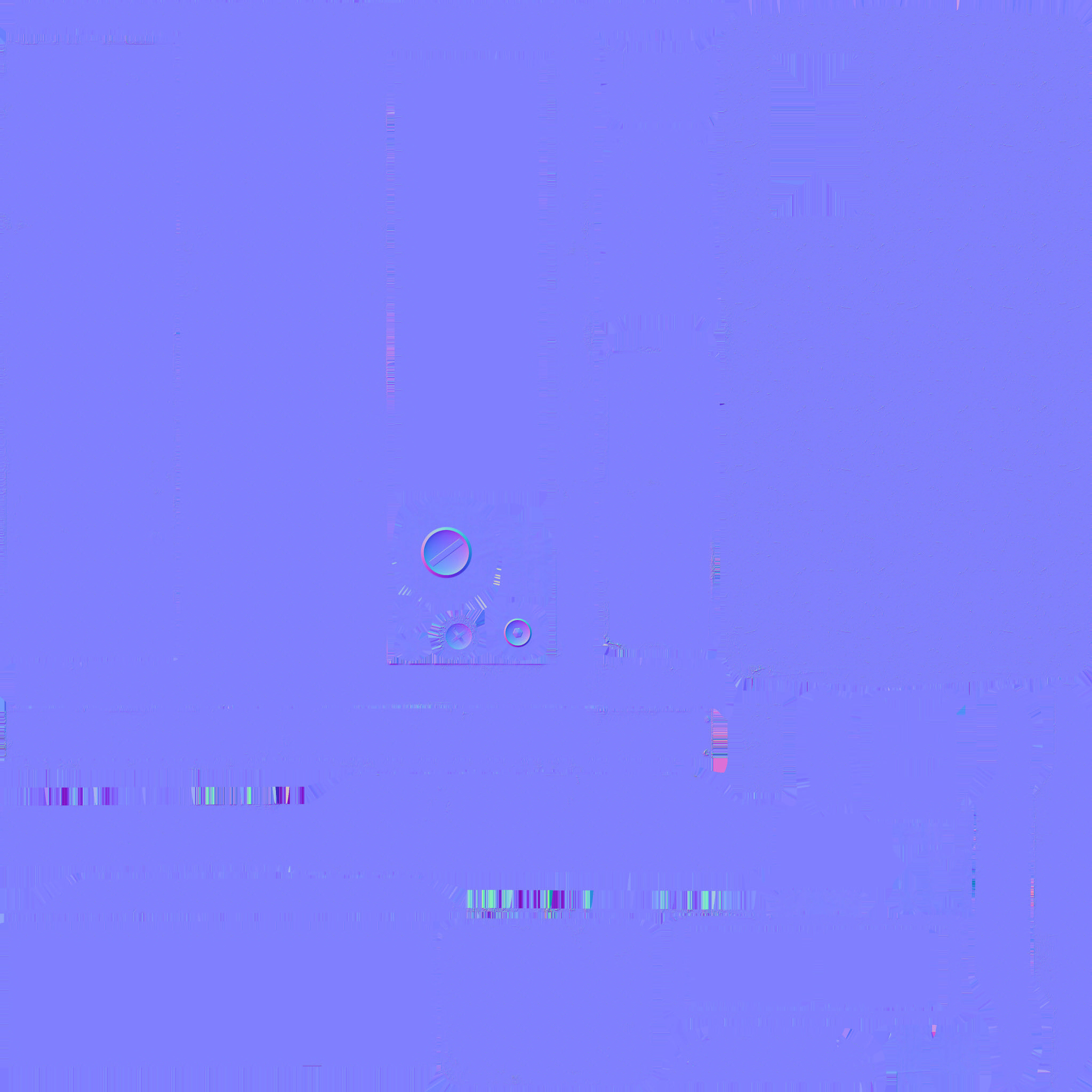 Game Ready License Plate Recognition Device Low-poly 3D model_24