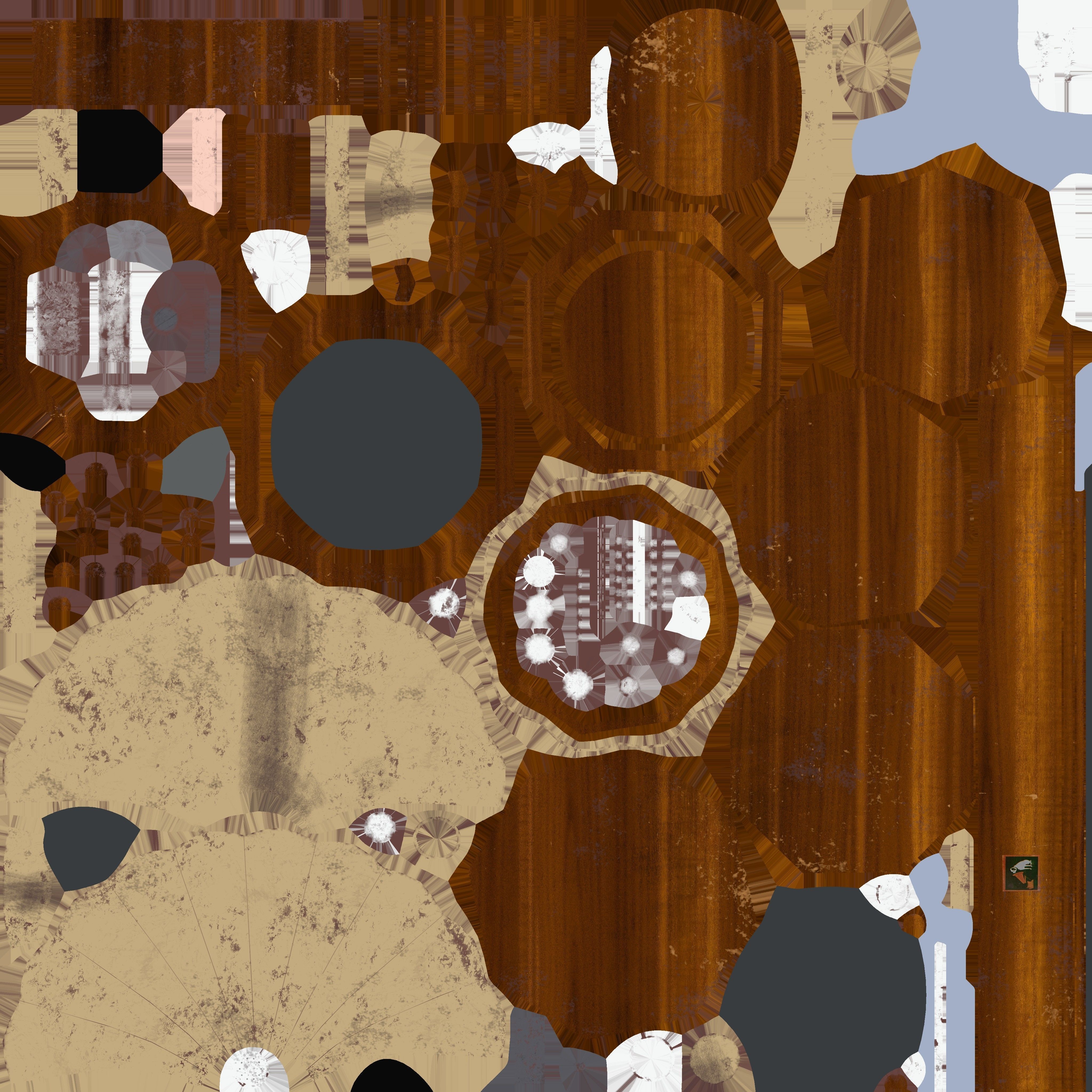 Game Ready Phonograph Low-poly 3D model_19