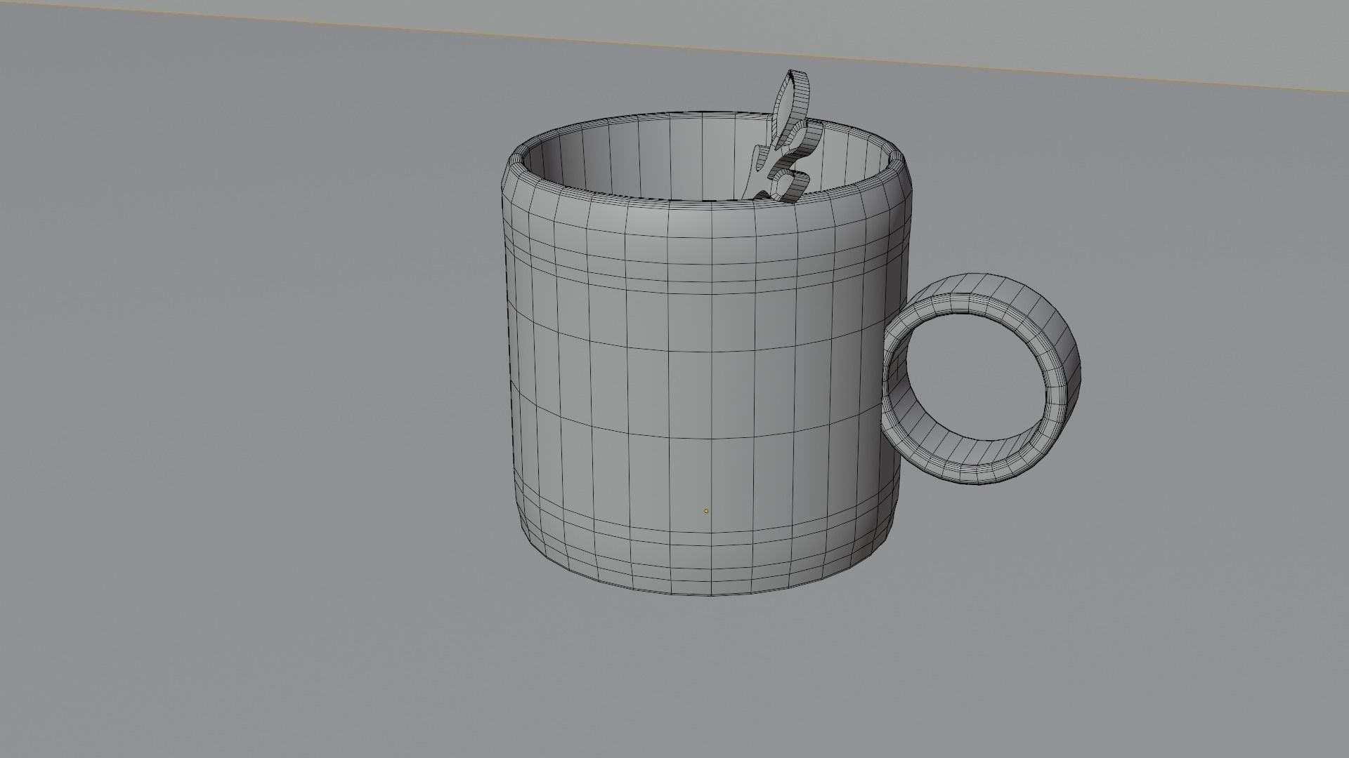 coffee cup 3D model_5