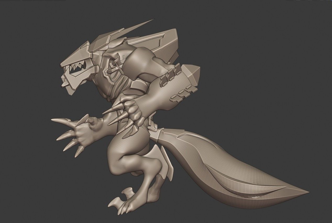 Project Warwick from League of Legends LOL 3D print model_3