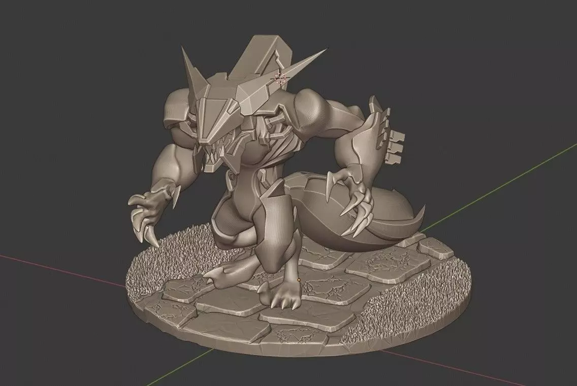 Project Warwick from League of Legends LOL 3D print model_0