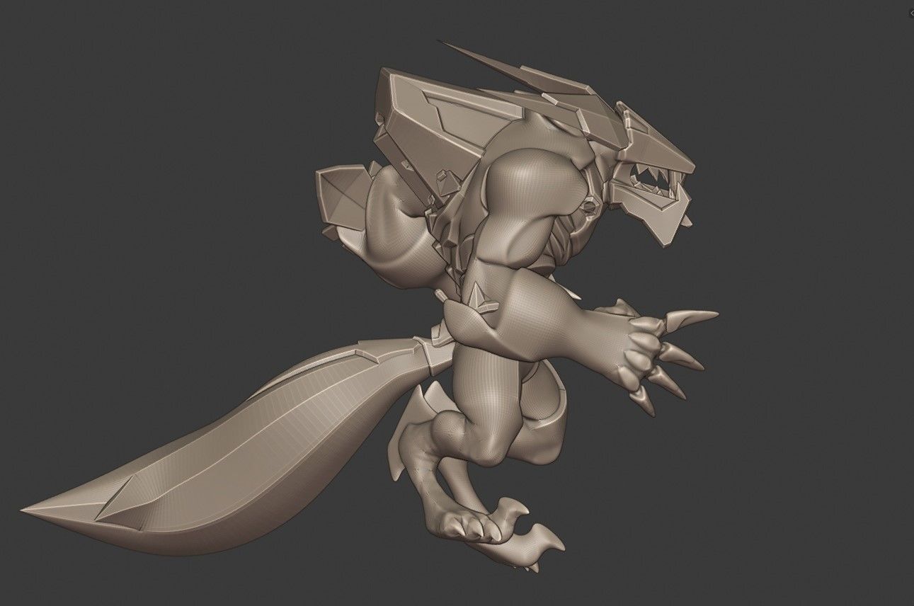 Project Warwick from League of Legends LOL 3D print model_2