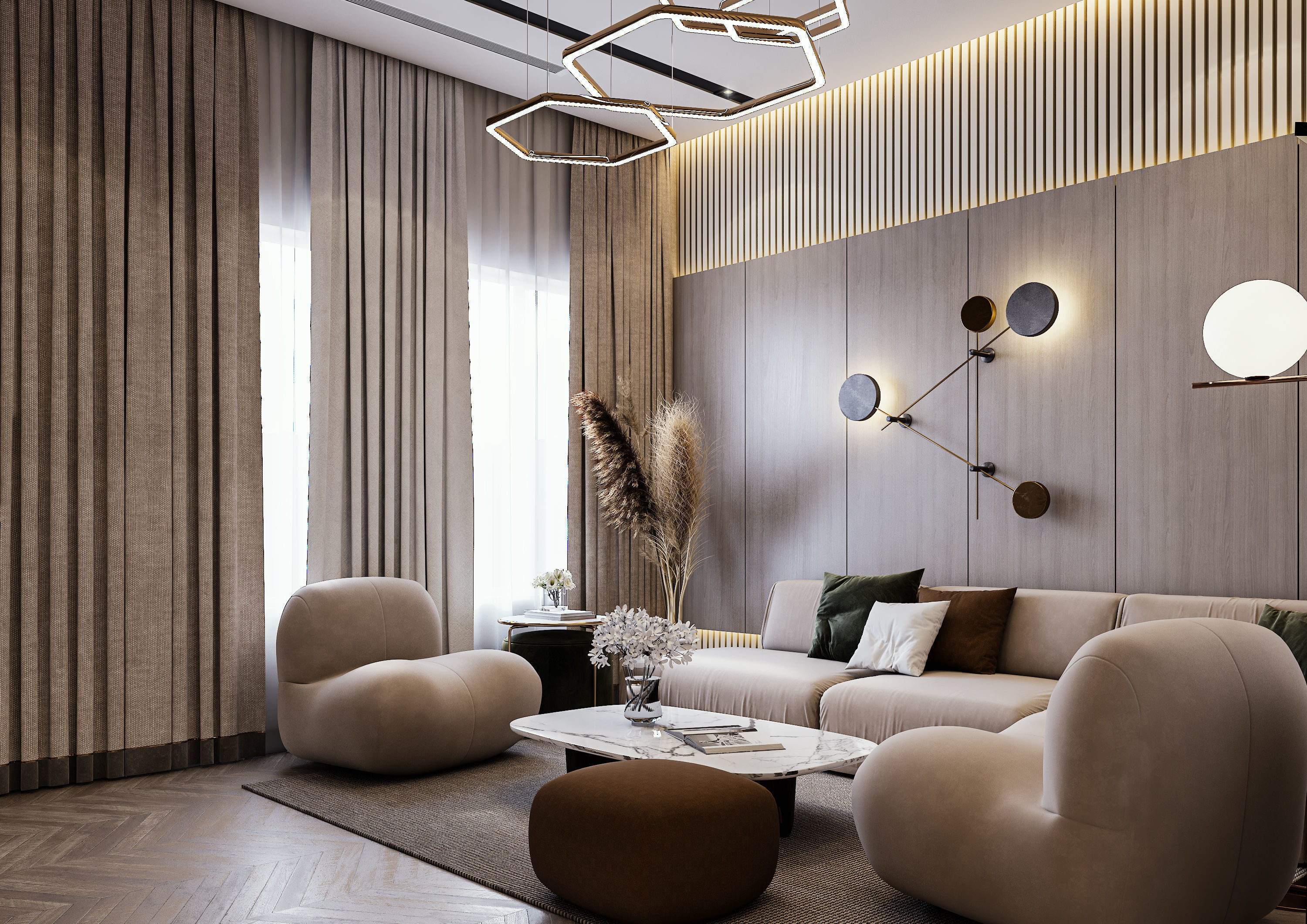 Master Bedroom 3D model_3