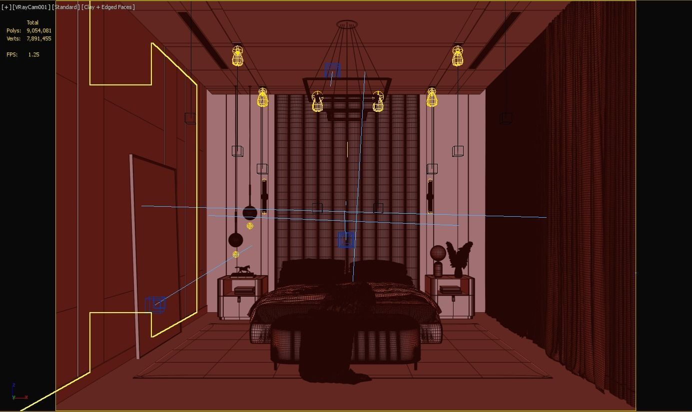 Master Bedroom 3D model_12