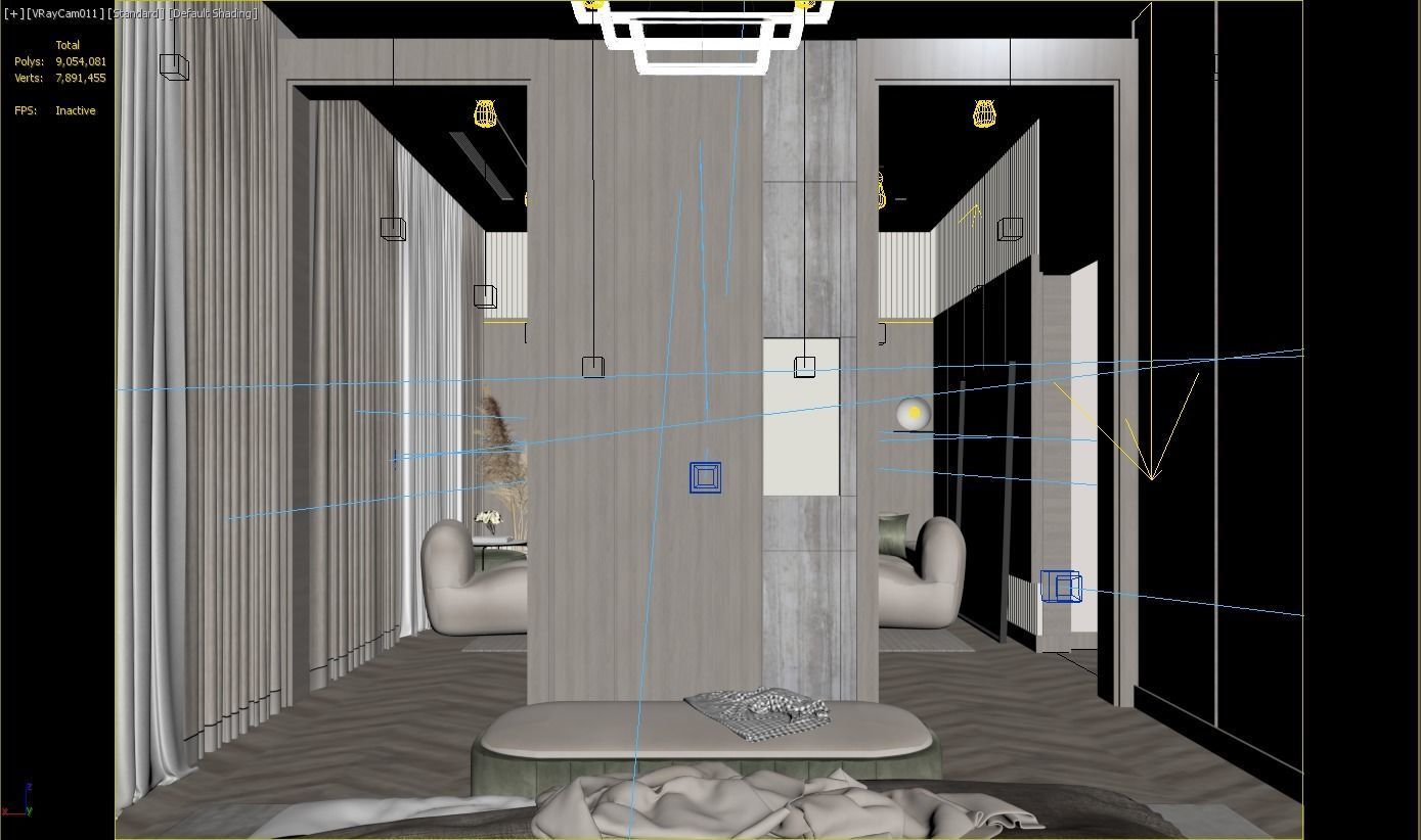 Master Bedroom 3D model_13