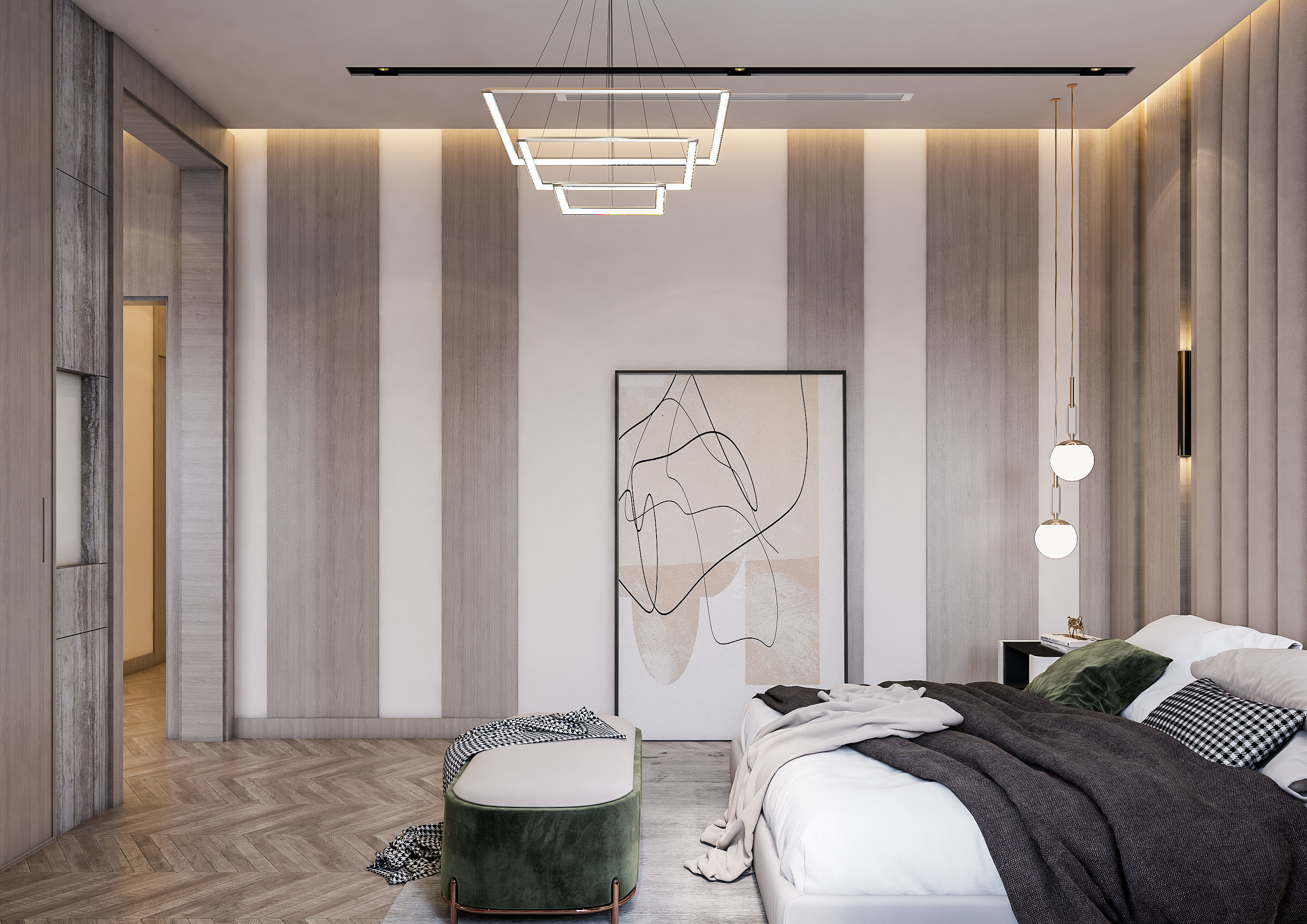 Master Bedroom 3D model_1