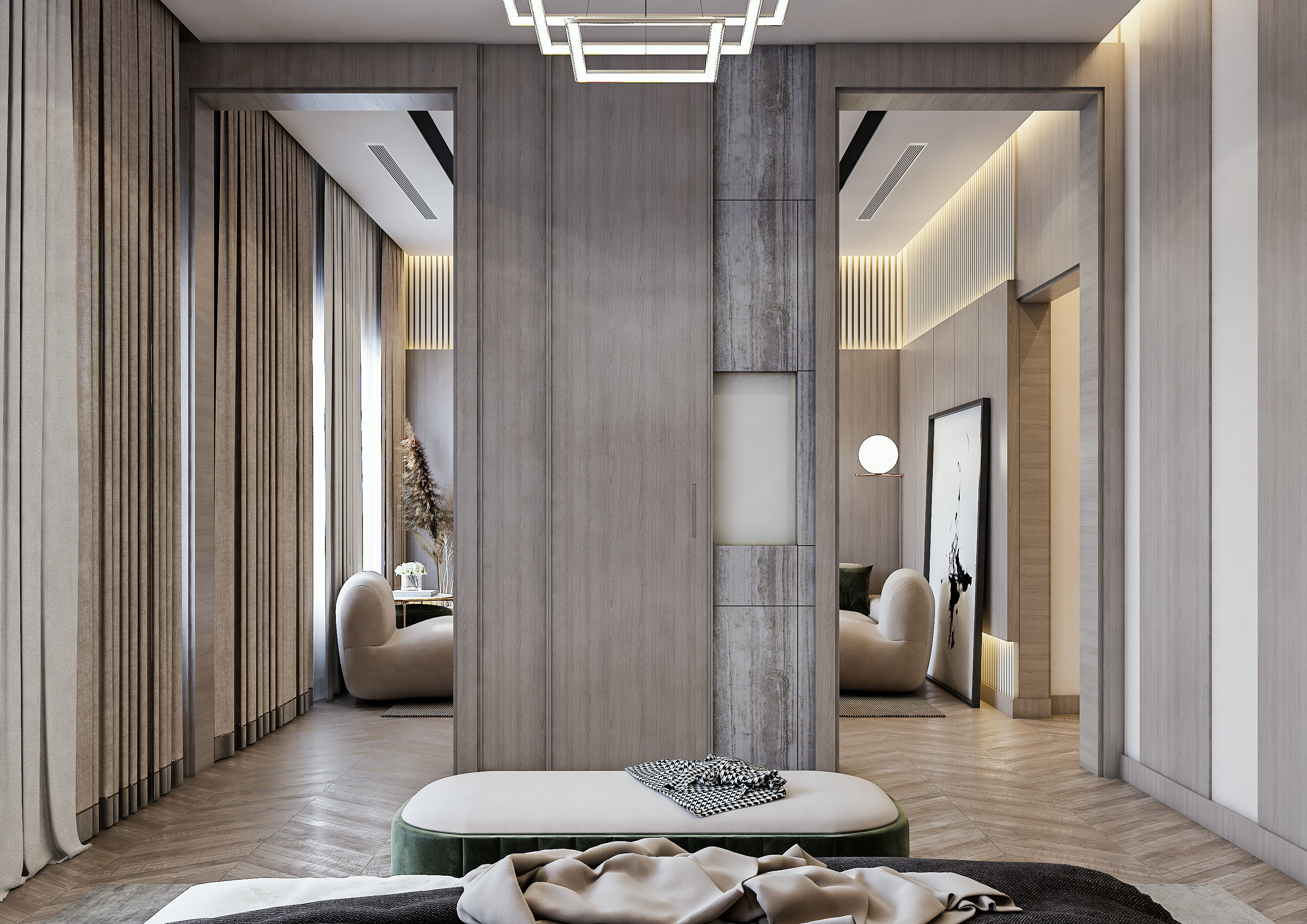 Master Bedroom 3D model_4