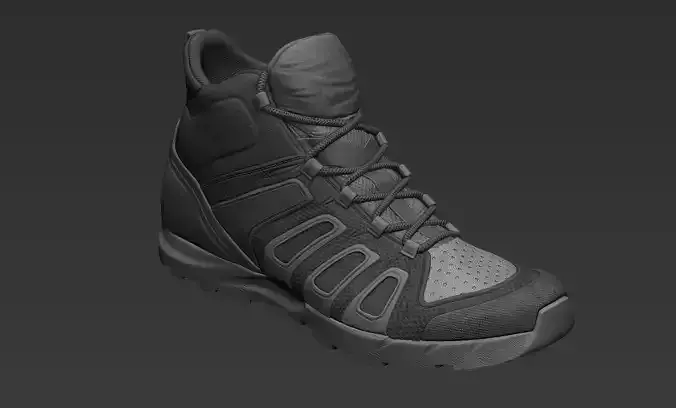 Footwear for 3d Printable Character 1