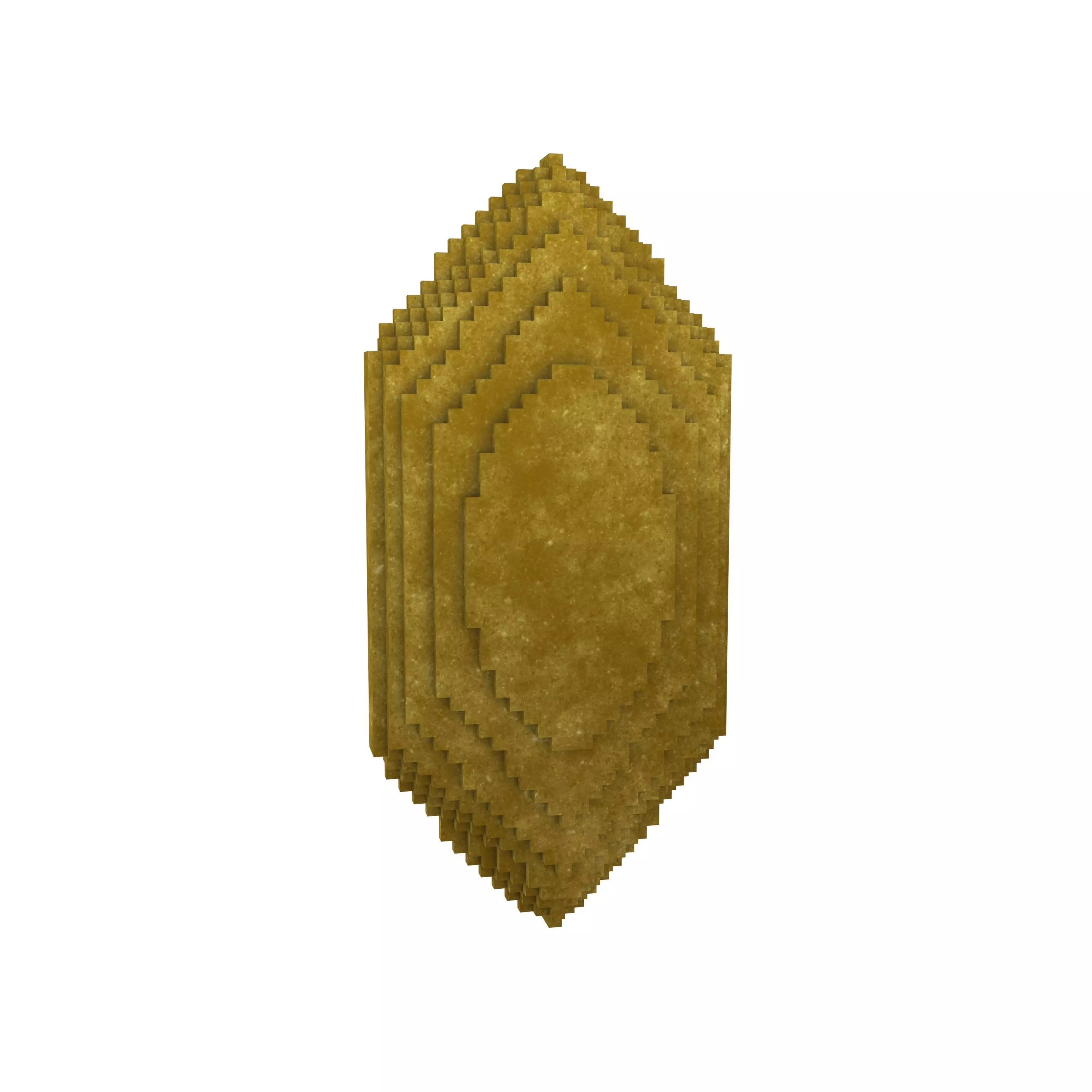Voxel Gem V1 005 Low-poly 3D model_0