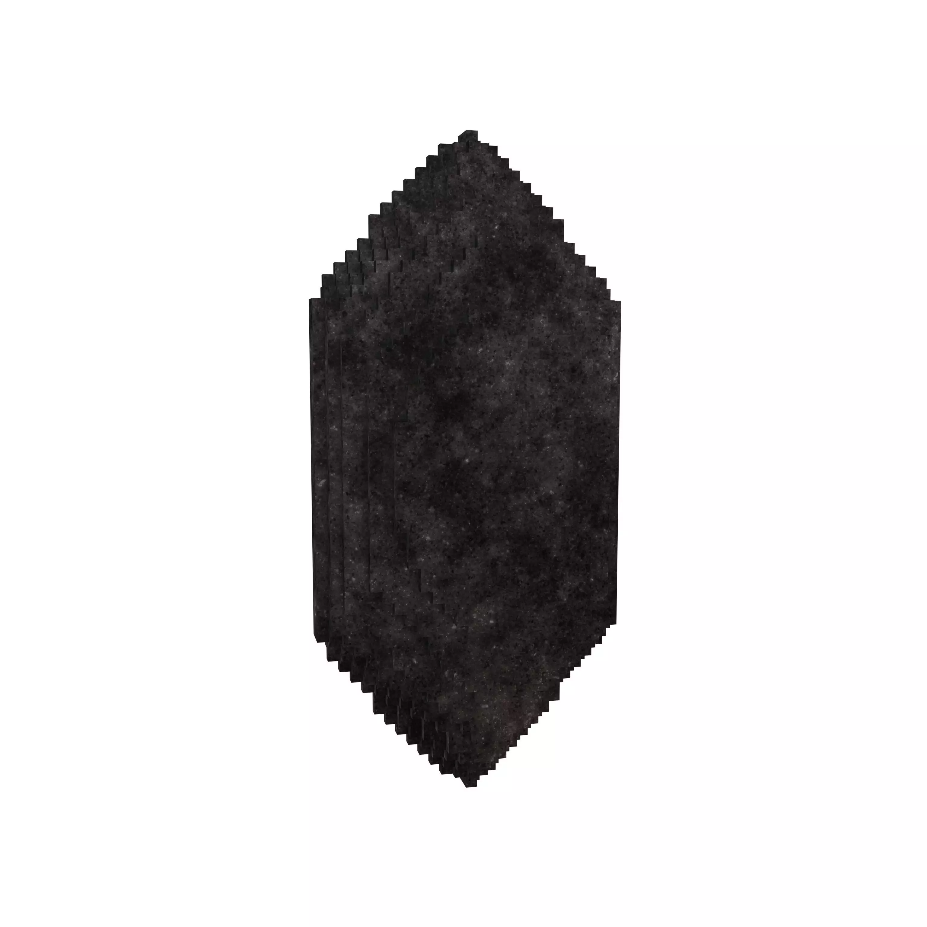 Voxel Gem V1 007 Low-poly 3D model_0