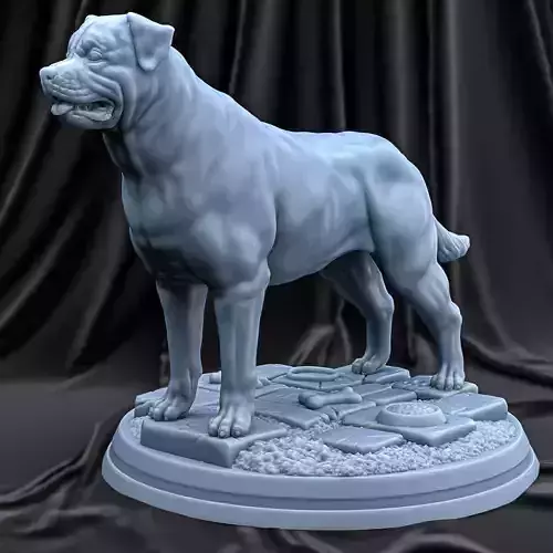 Rottweiler 3D print model