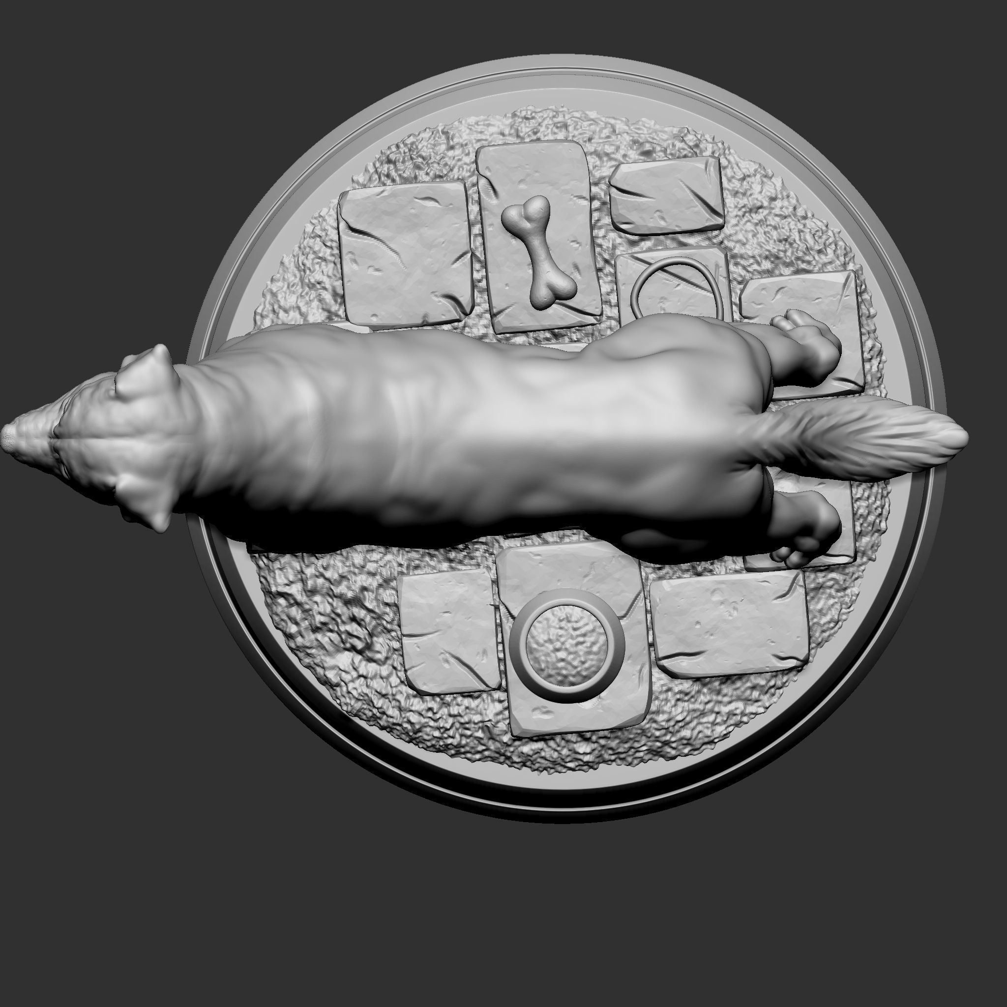 Rottweiler 3D print model_8