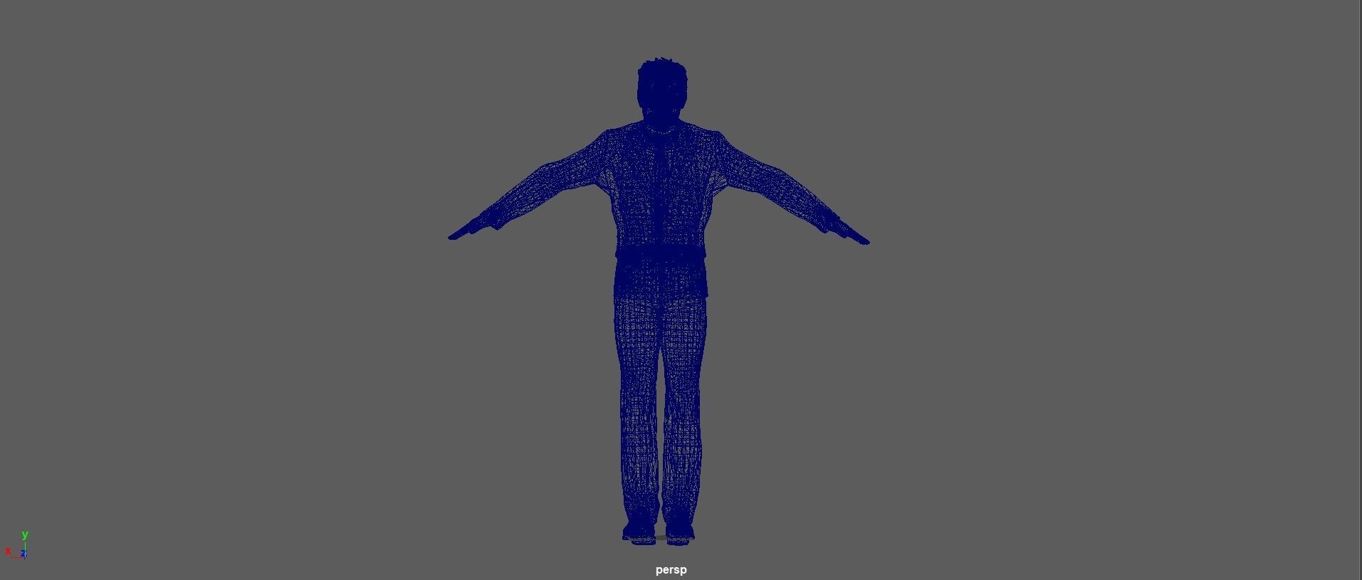 Robert Downey Jr Low-poly 3D model_27