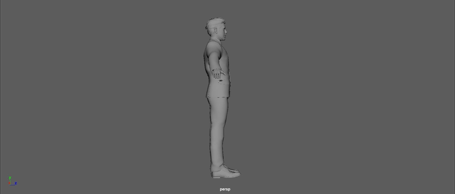 Robert Downey Jr Low-poly 3D model_18