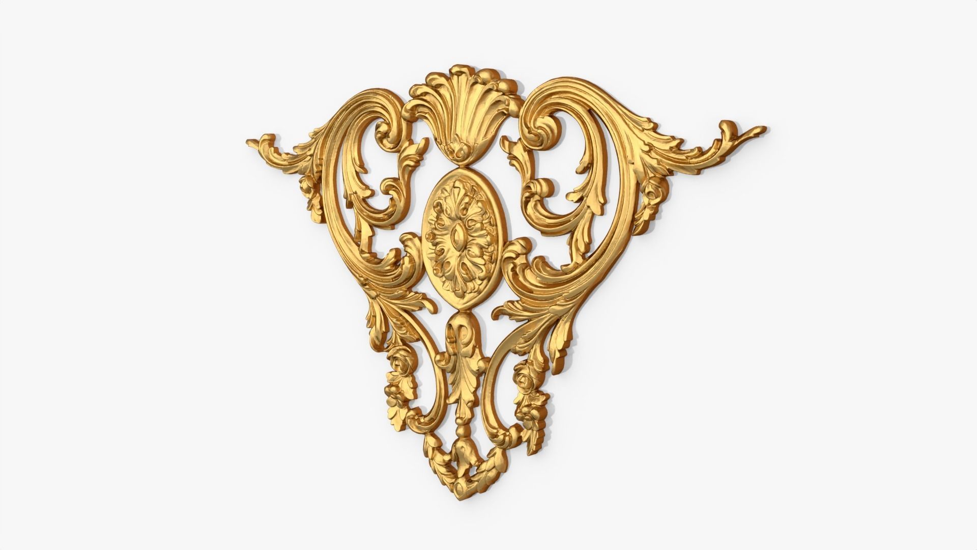 Classic decor ornament 286 3D model_2