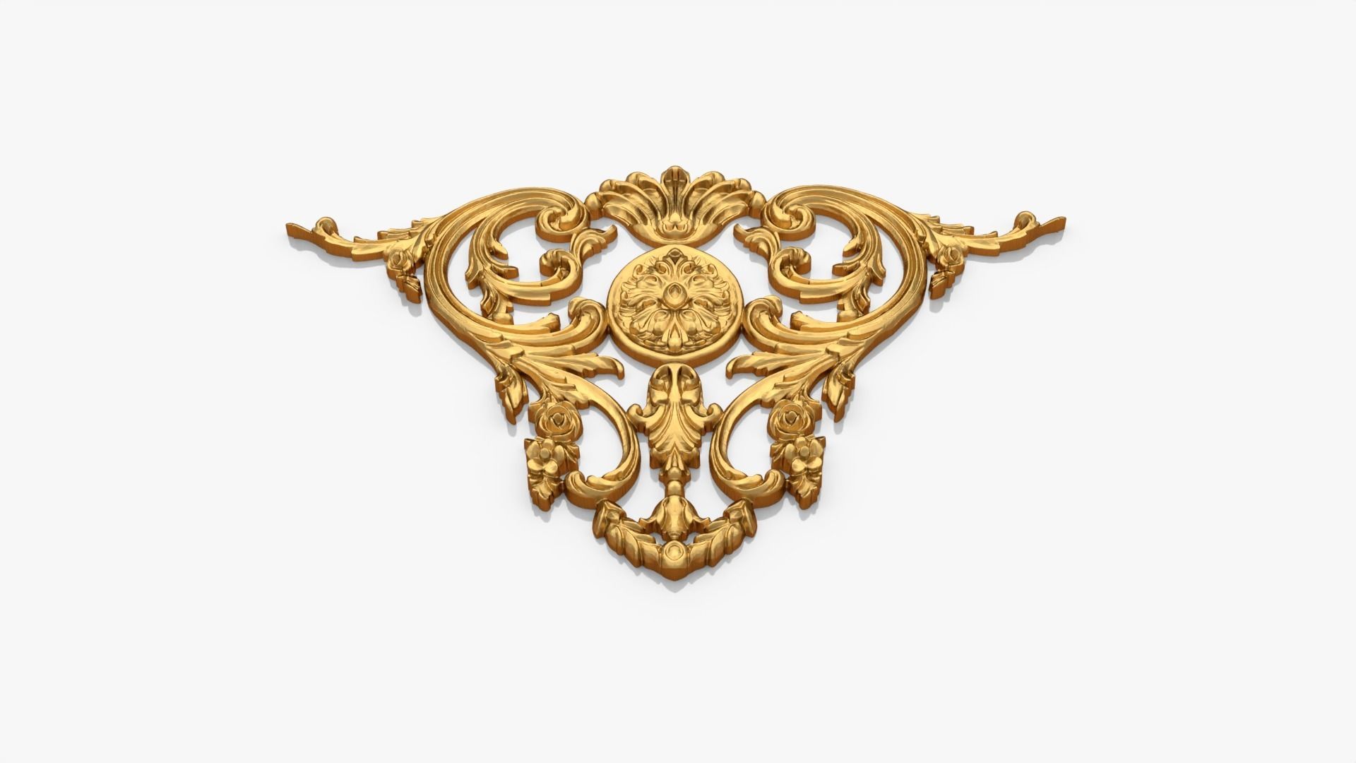 Classic decor ornament 286 3D model_3