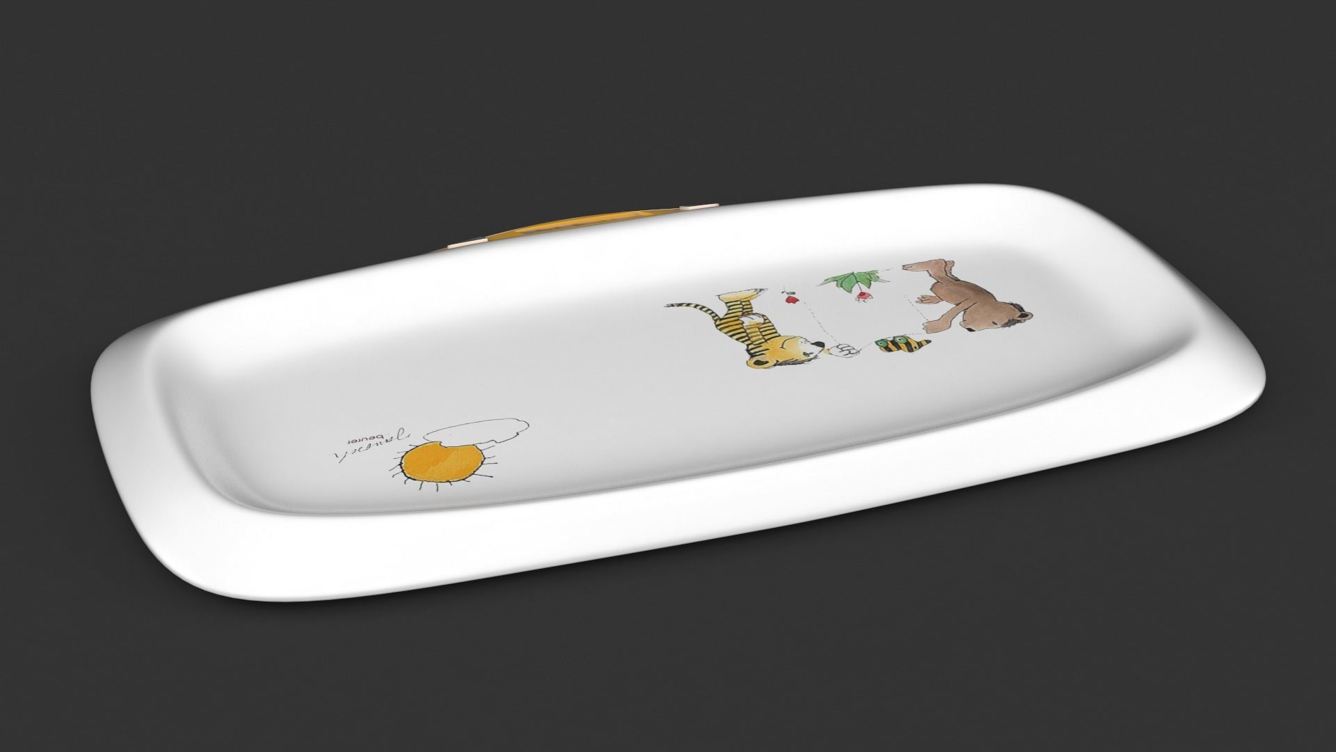 Digital Baby Scale 3D model_2